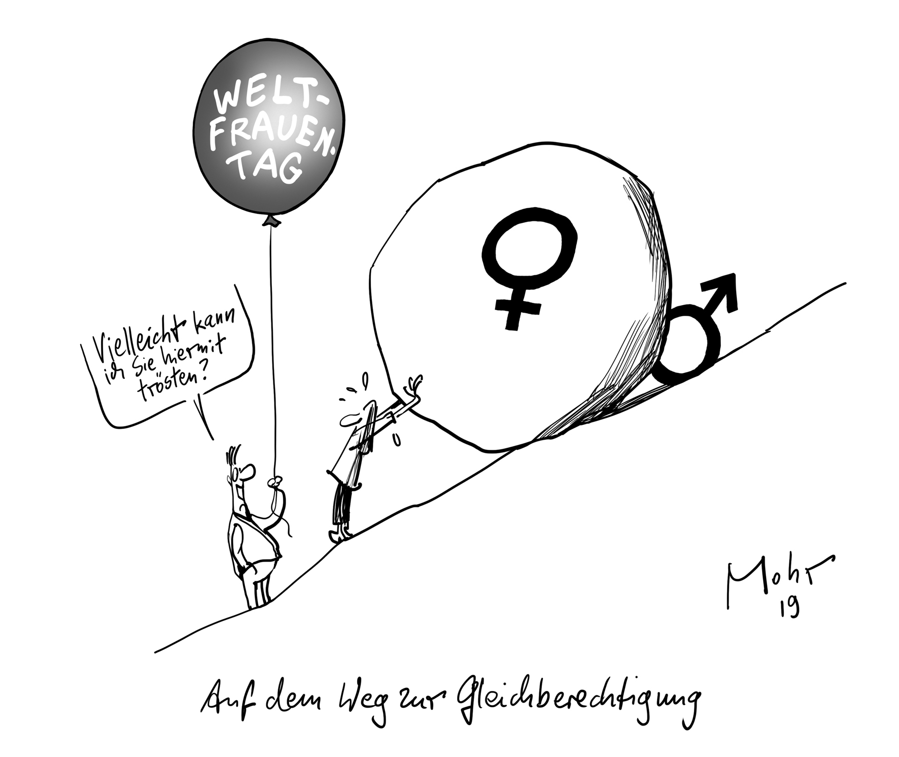 Auf dem Weg zur Gleichberechtigung