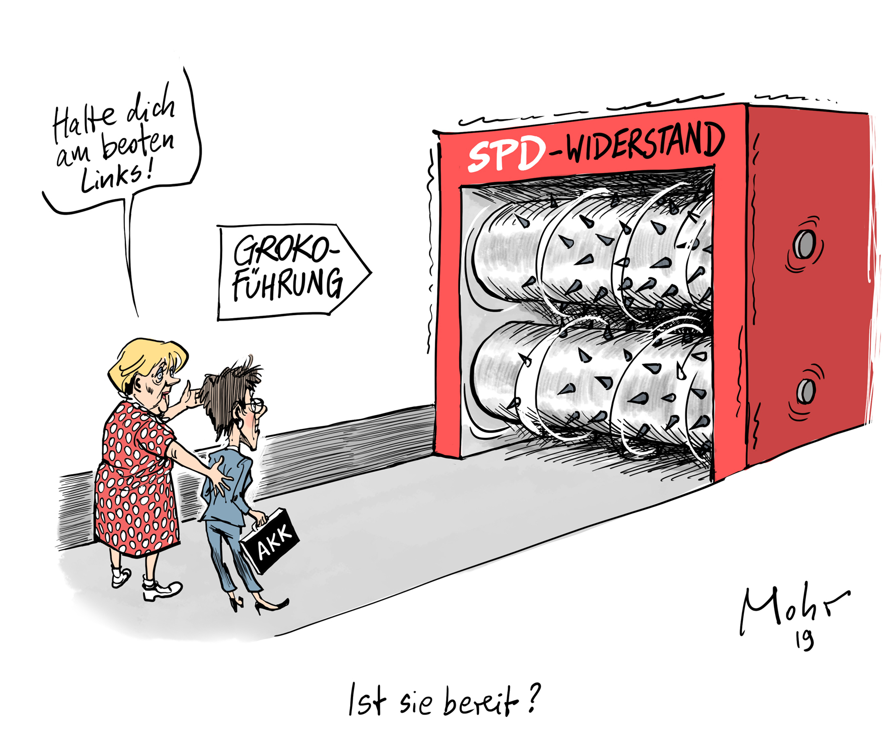Ist sie bereit?