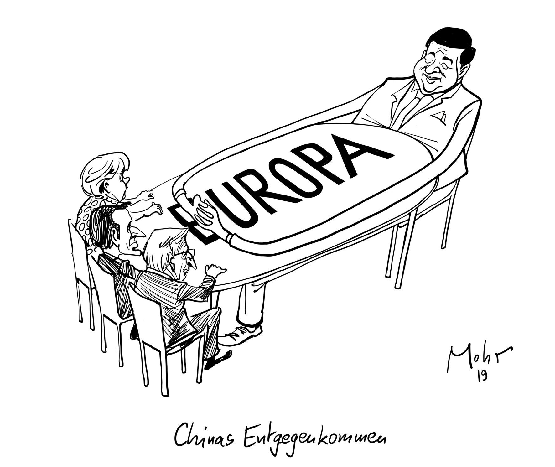 Chinas Entgegenkommen