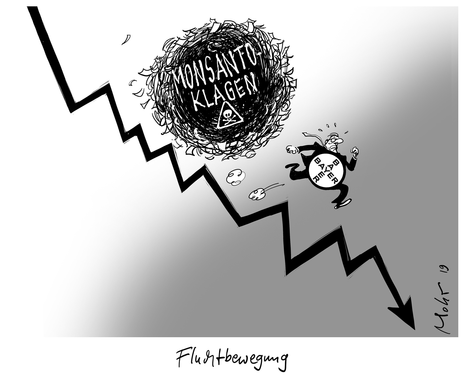 Fluchtbewegung