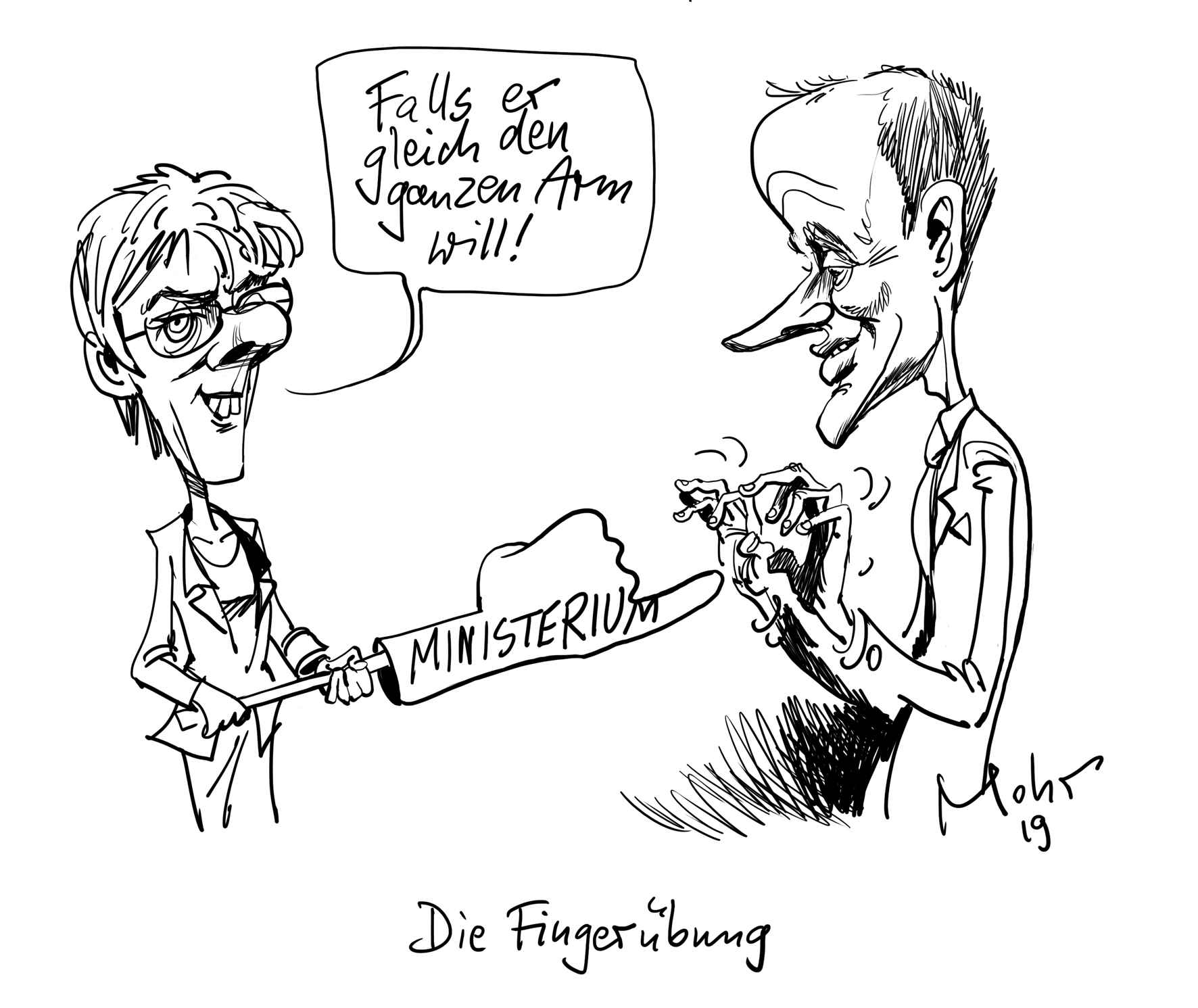 Die Fingerübung