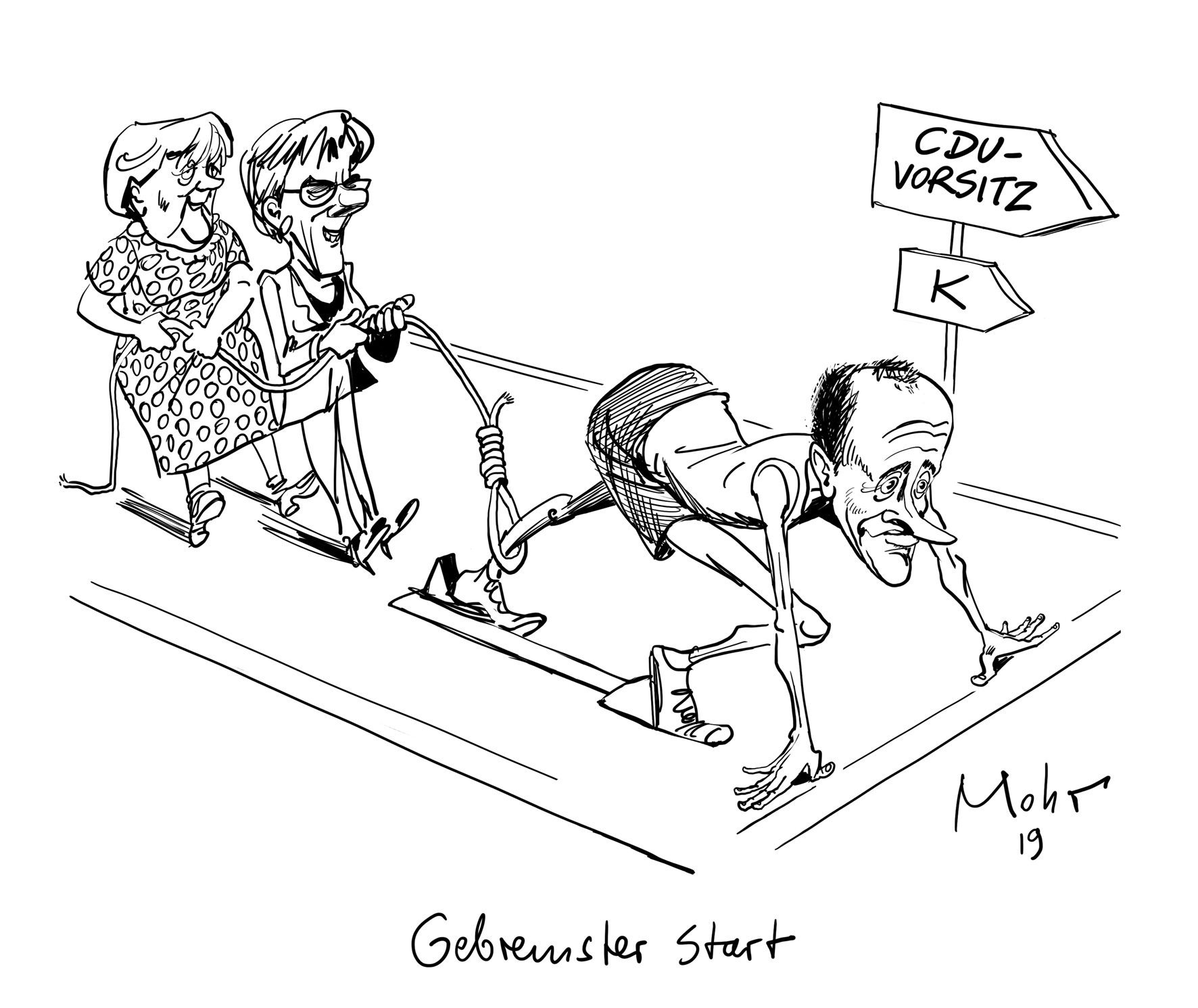 Gebremster Start 