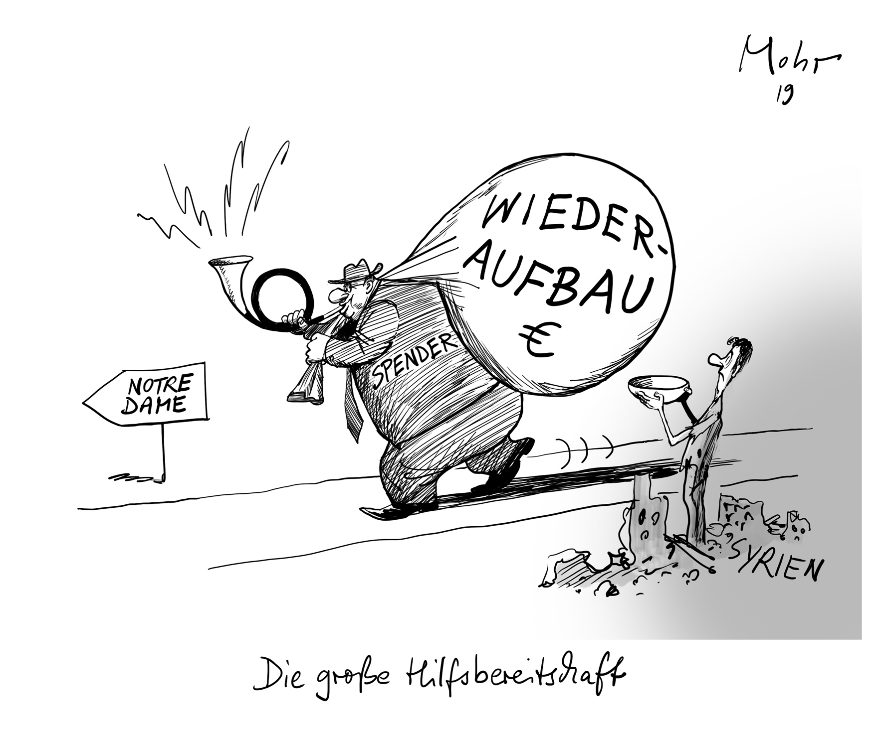 Die große Hilfsbereitschaft