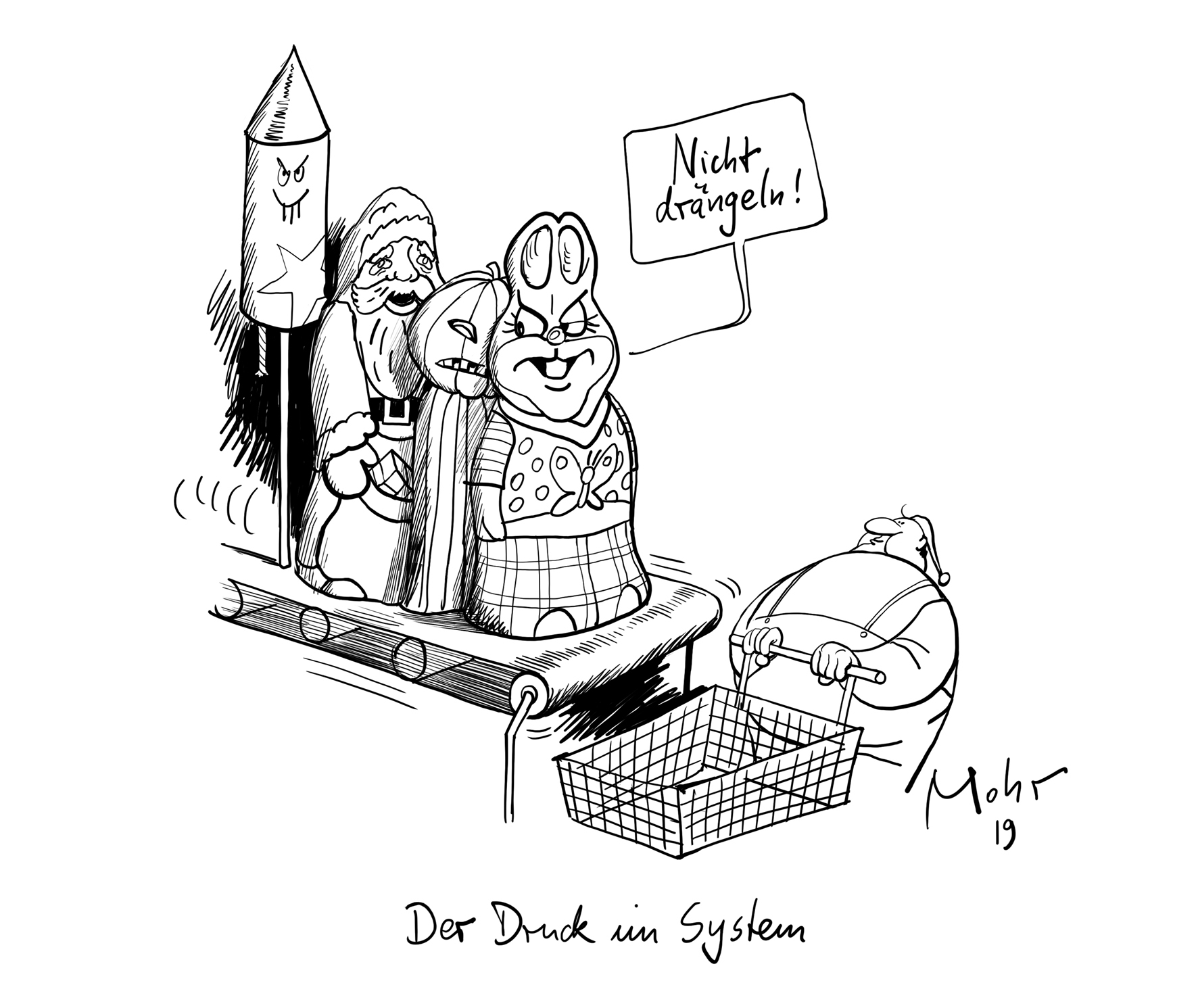 Der Druck im System