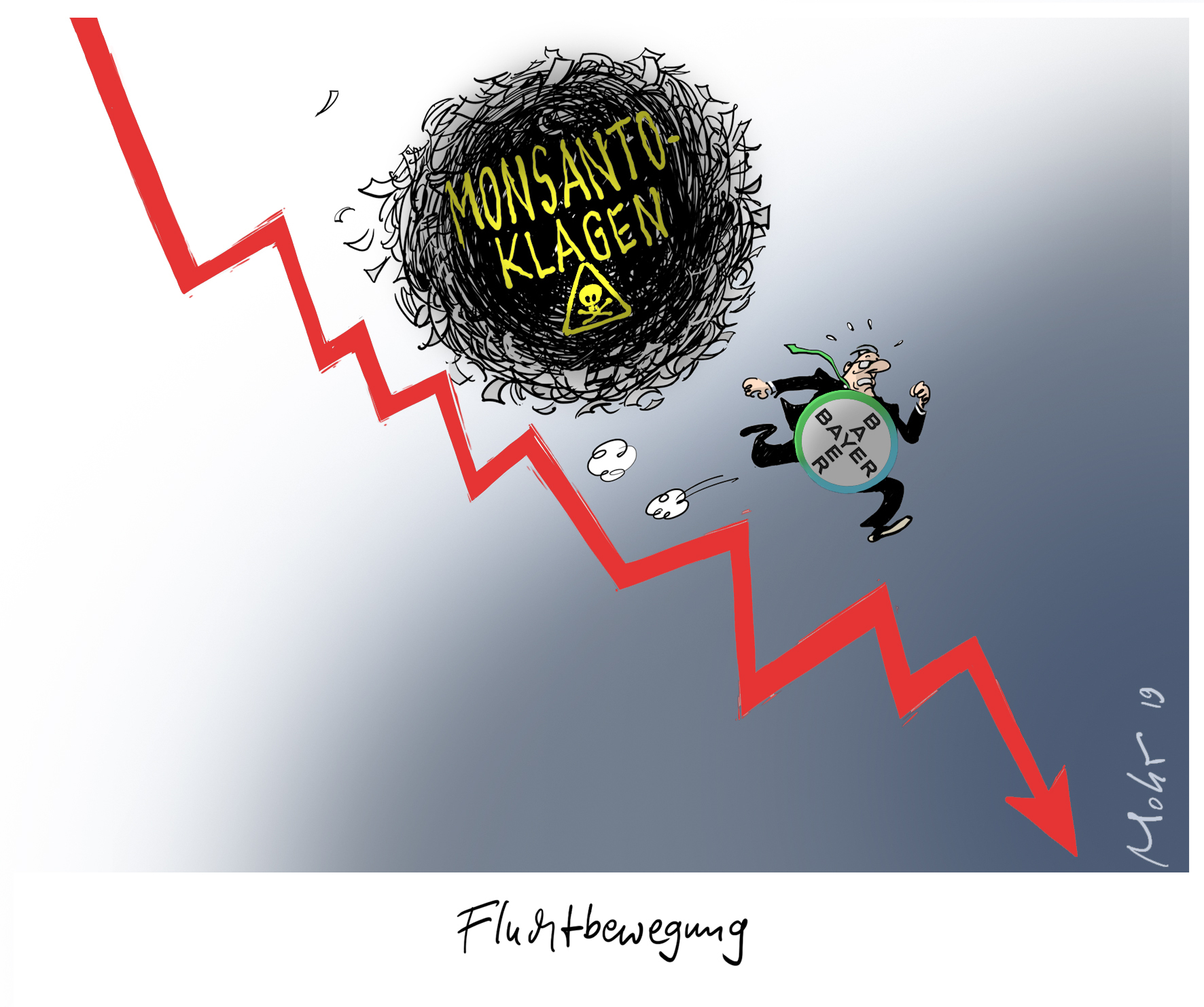 Fluchtbewegung
