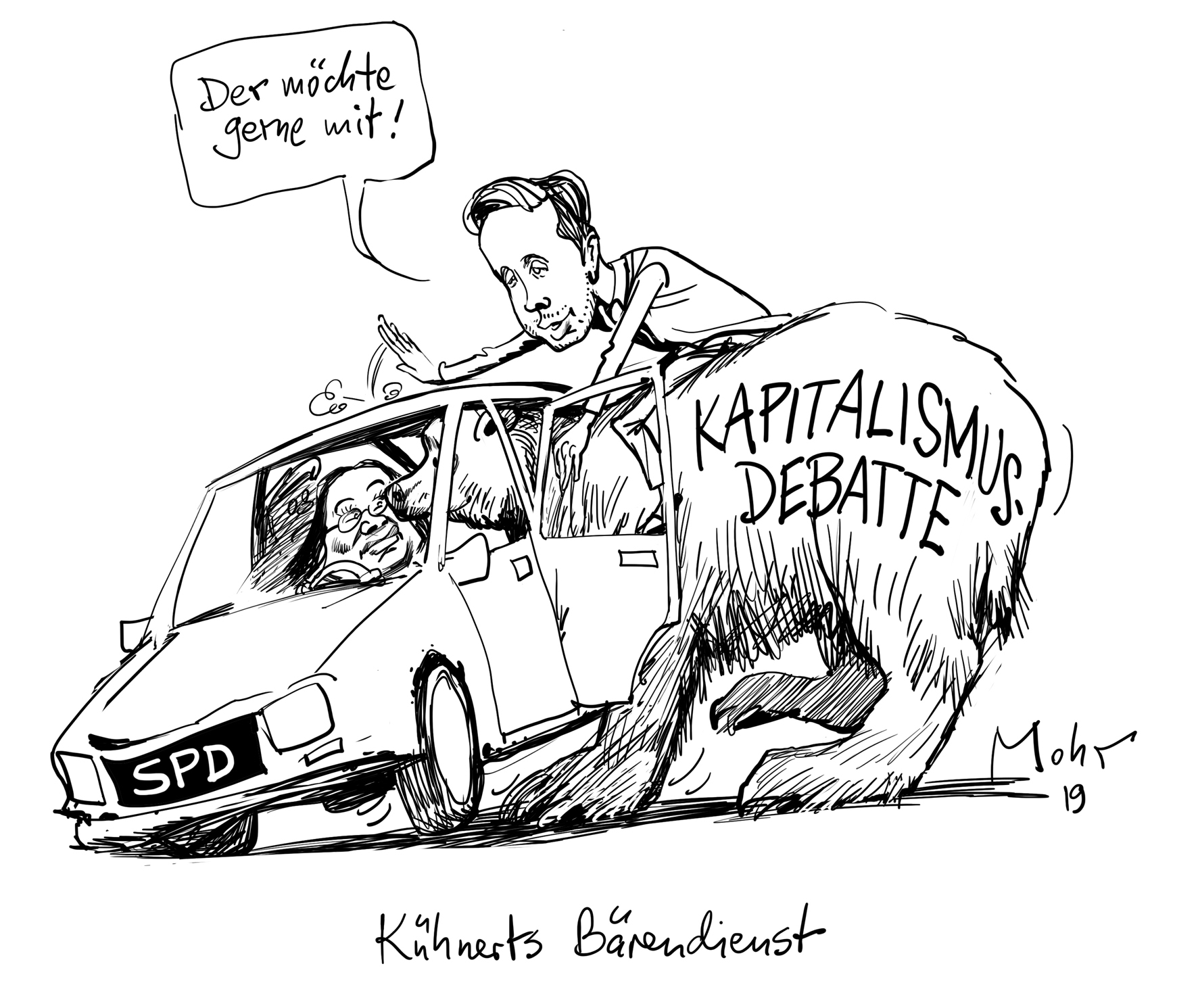 Kühnerts Bärendienst