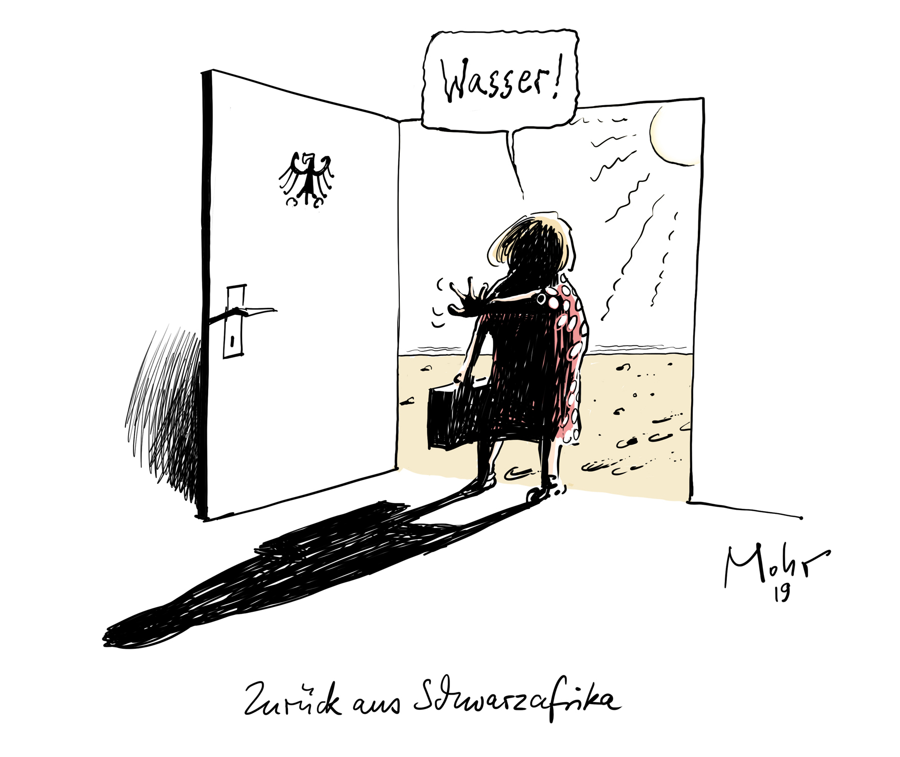 Zurück aus Schwarzafrika