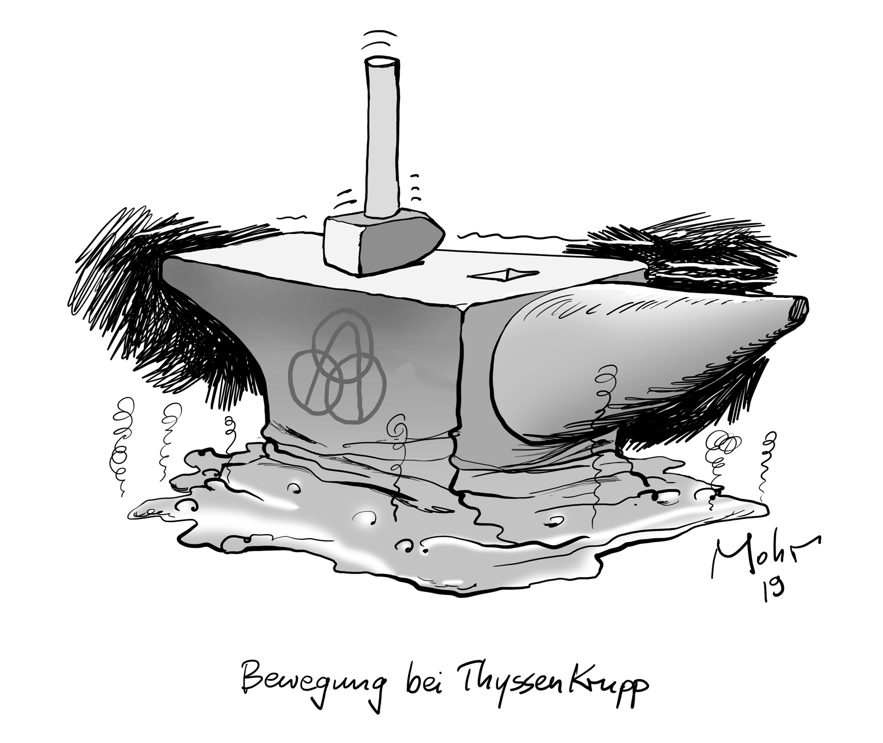 Bewegung bei ThyssenKrupp
