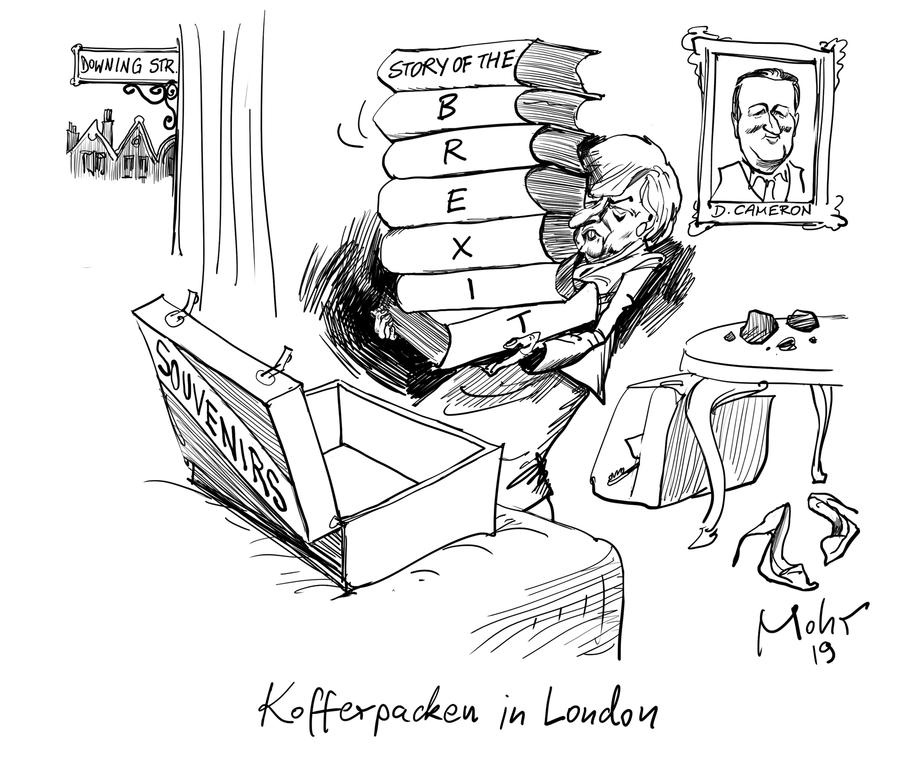 Kofferpacken in London
