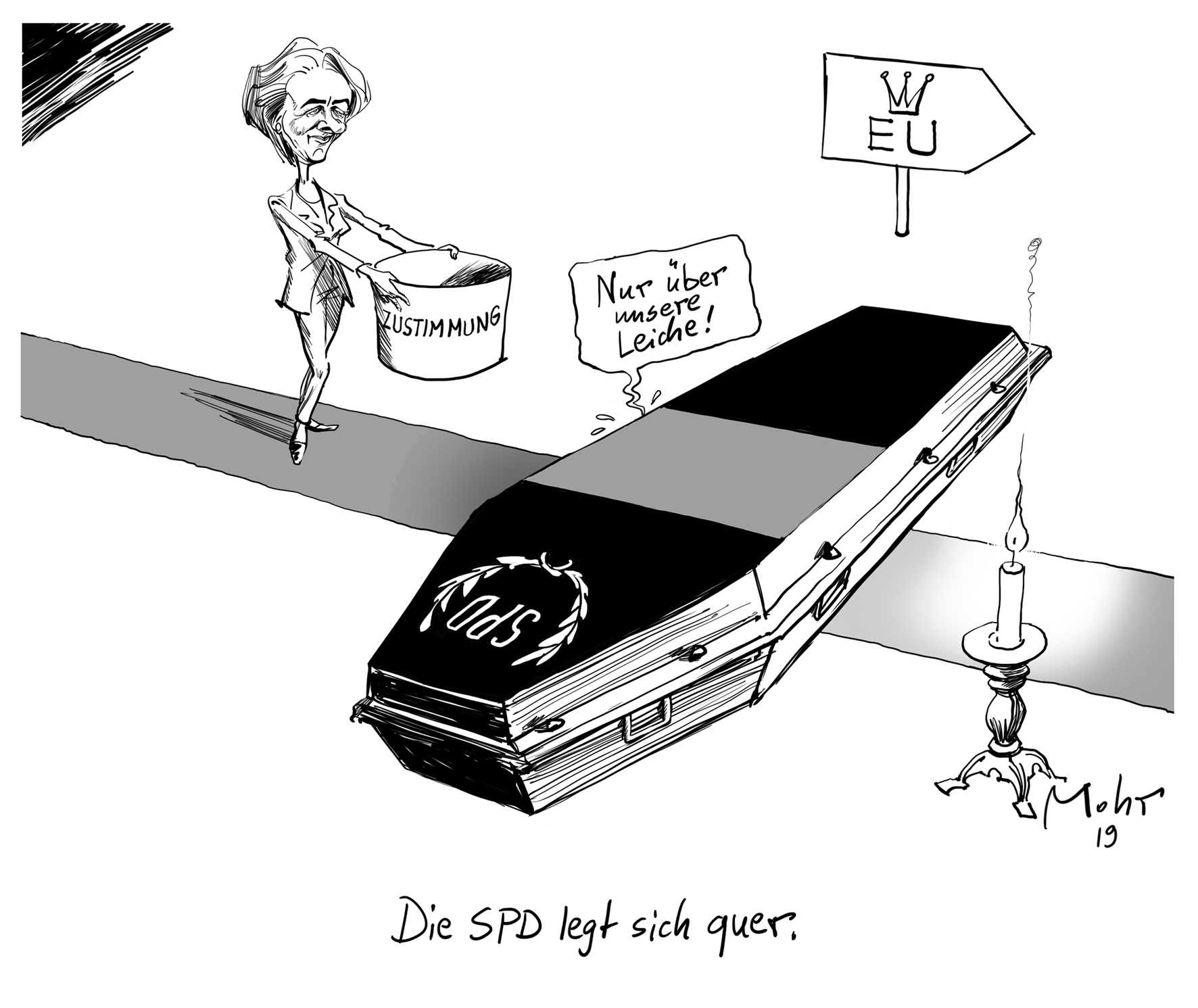 Die SPD legt sich quer.
