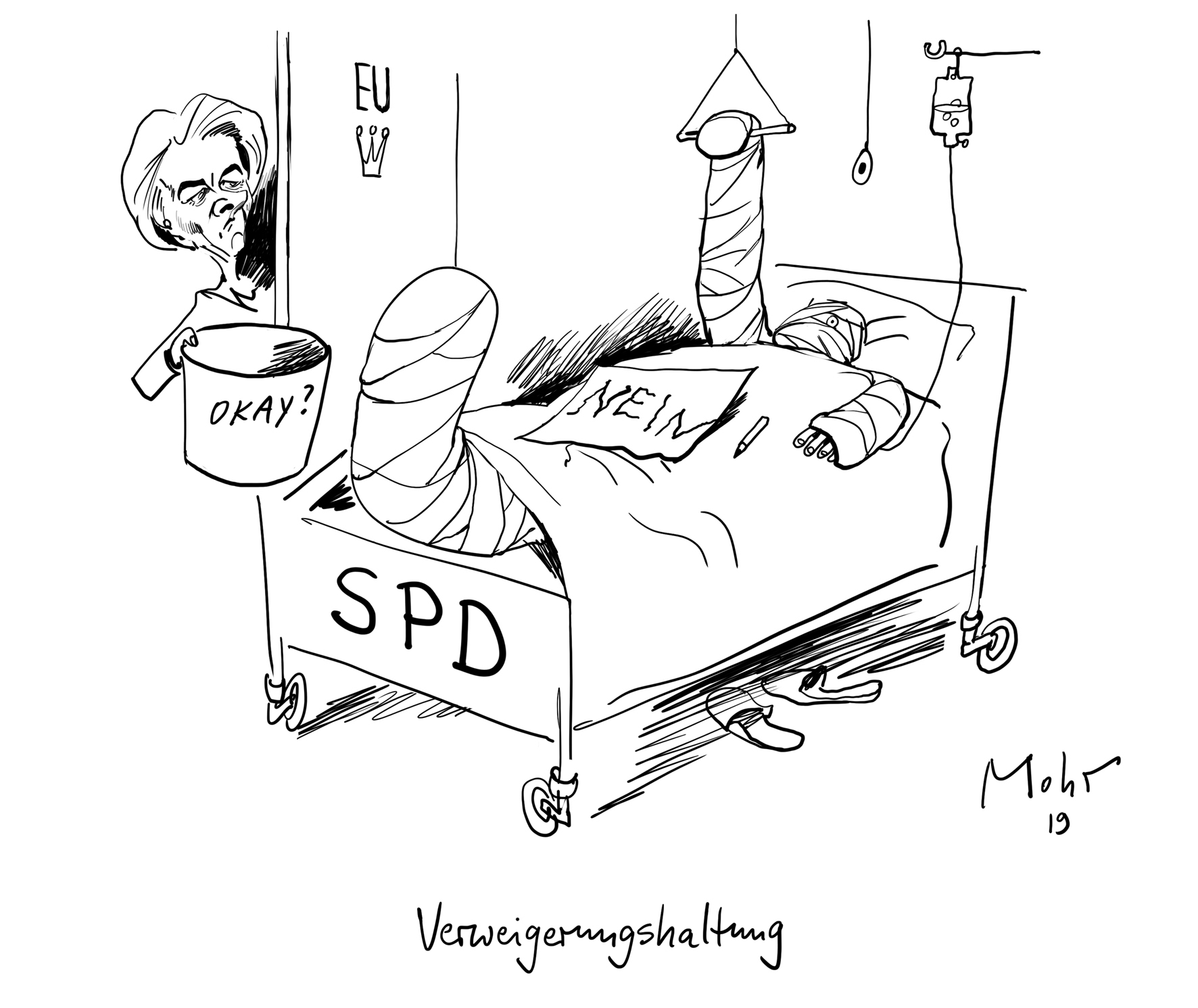 Verweigerungshaltung