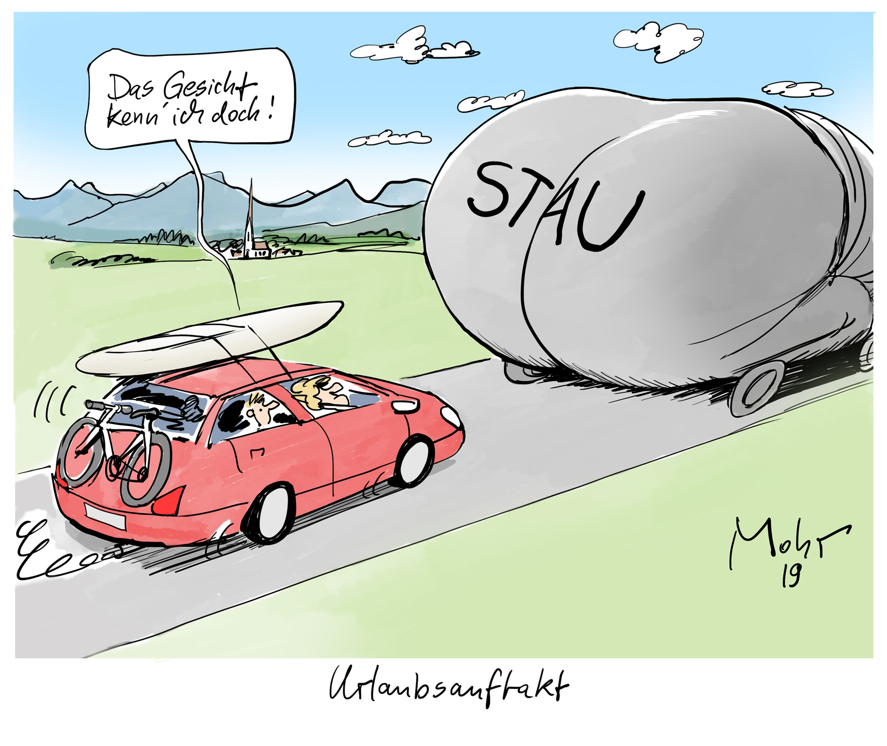 Urlaubsauftakt