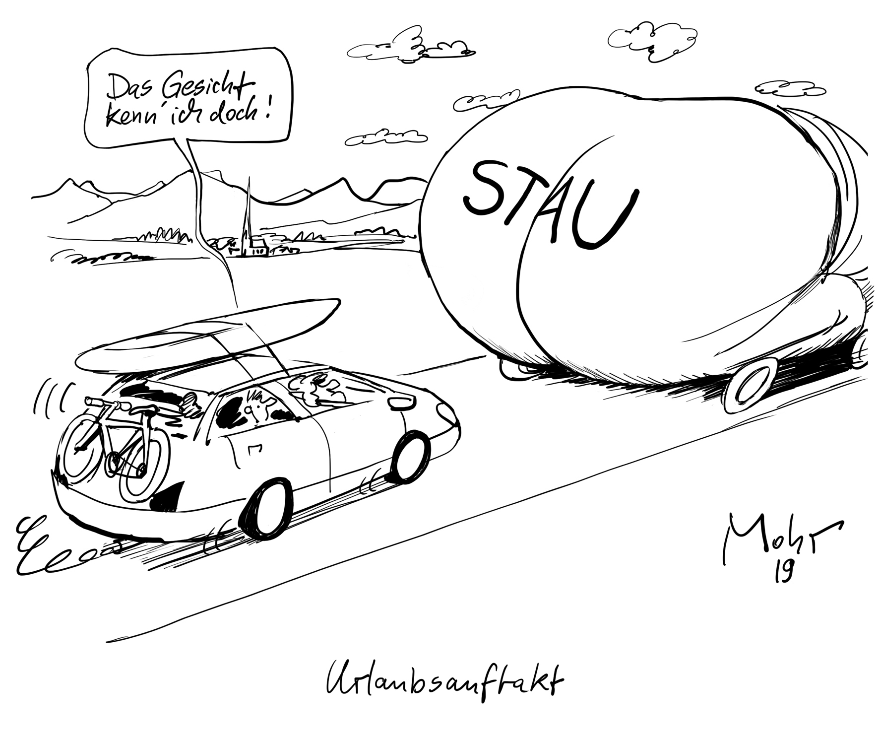 Urlaubsauftakt
