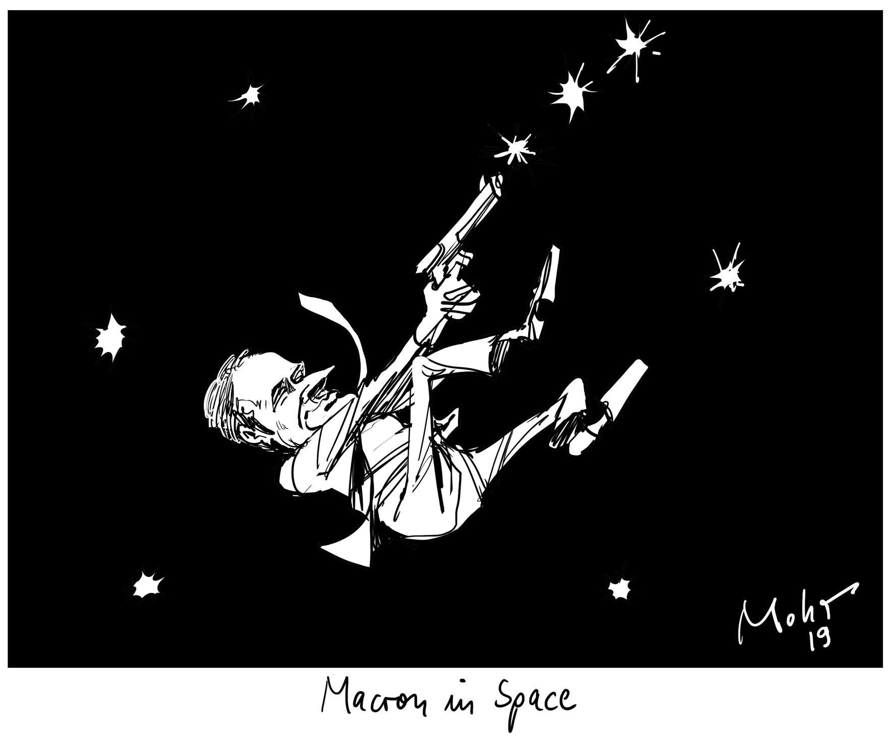 Macron in Space
