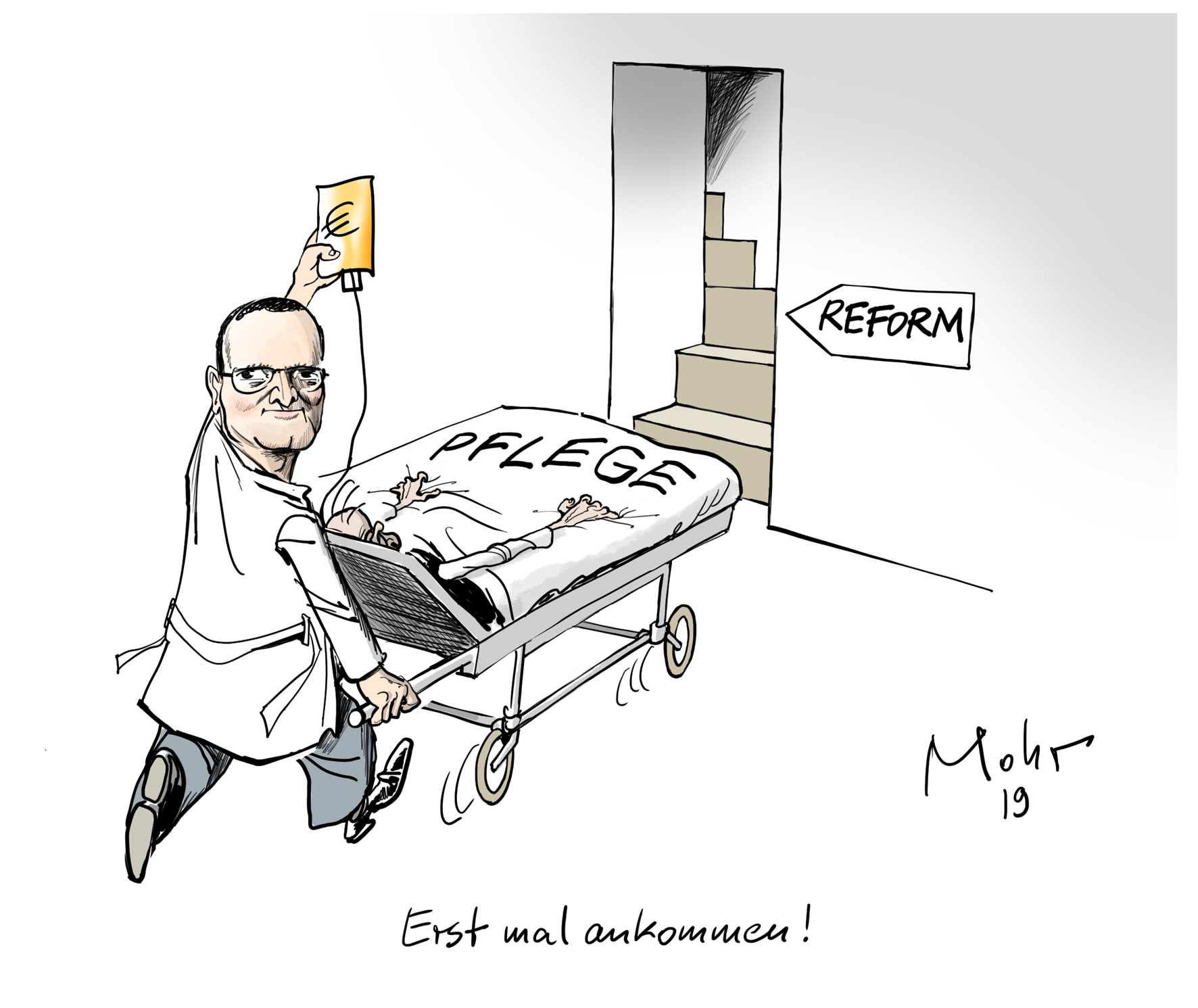 Erst mal ankommen!