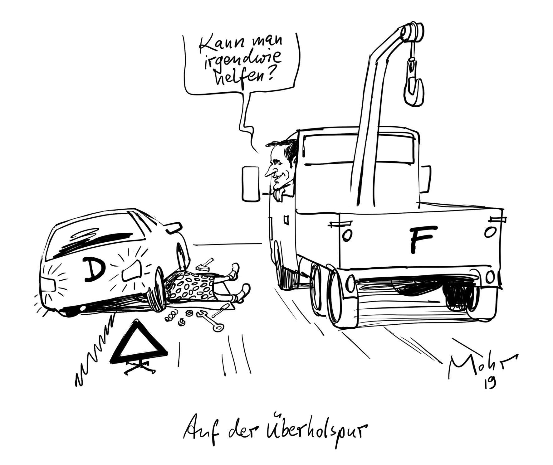 Auf der Überholspur