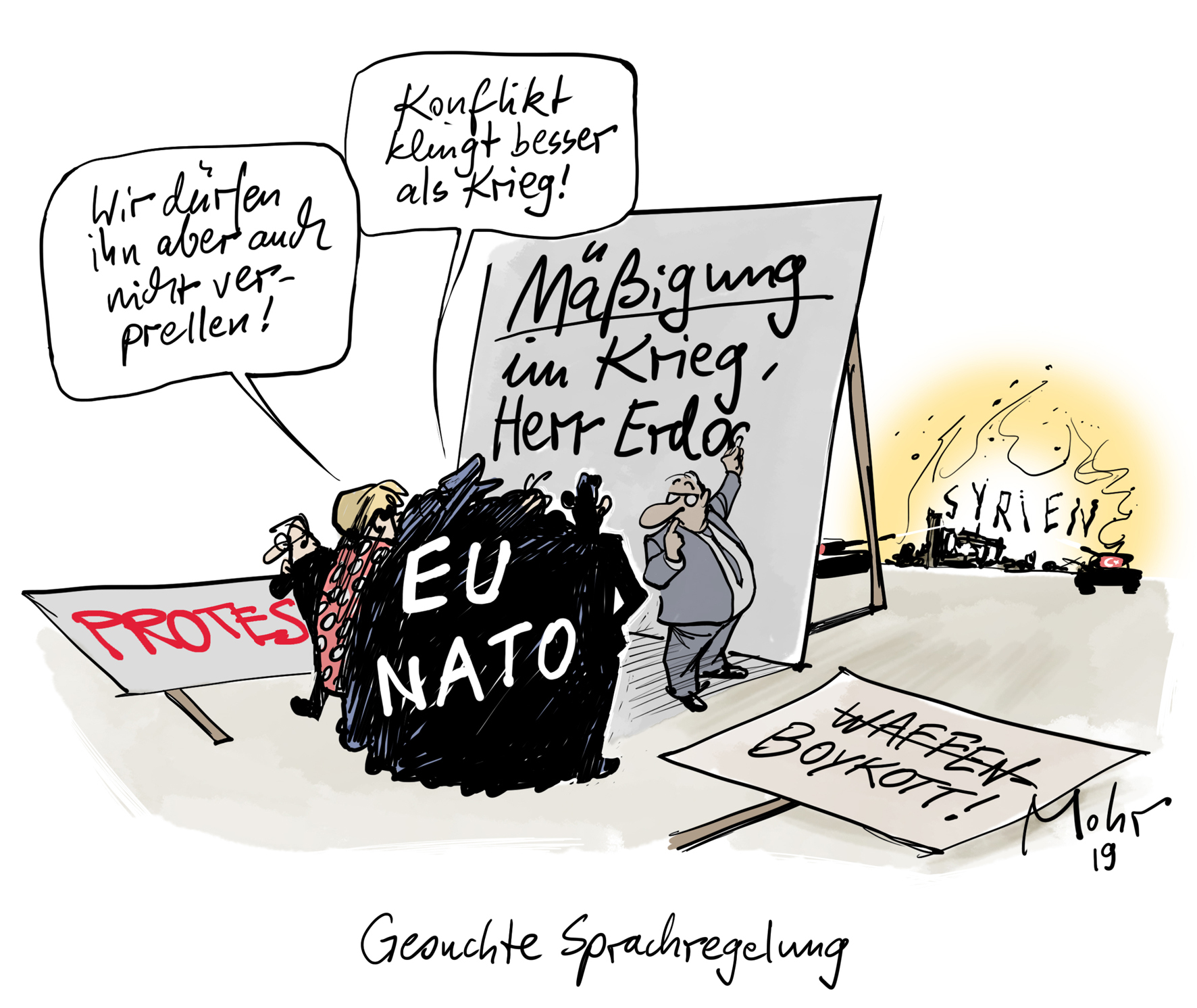 Gesuchte Sprachregelung