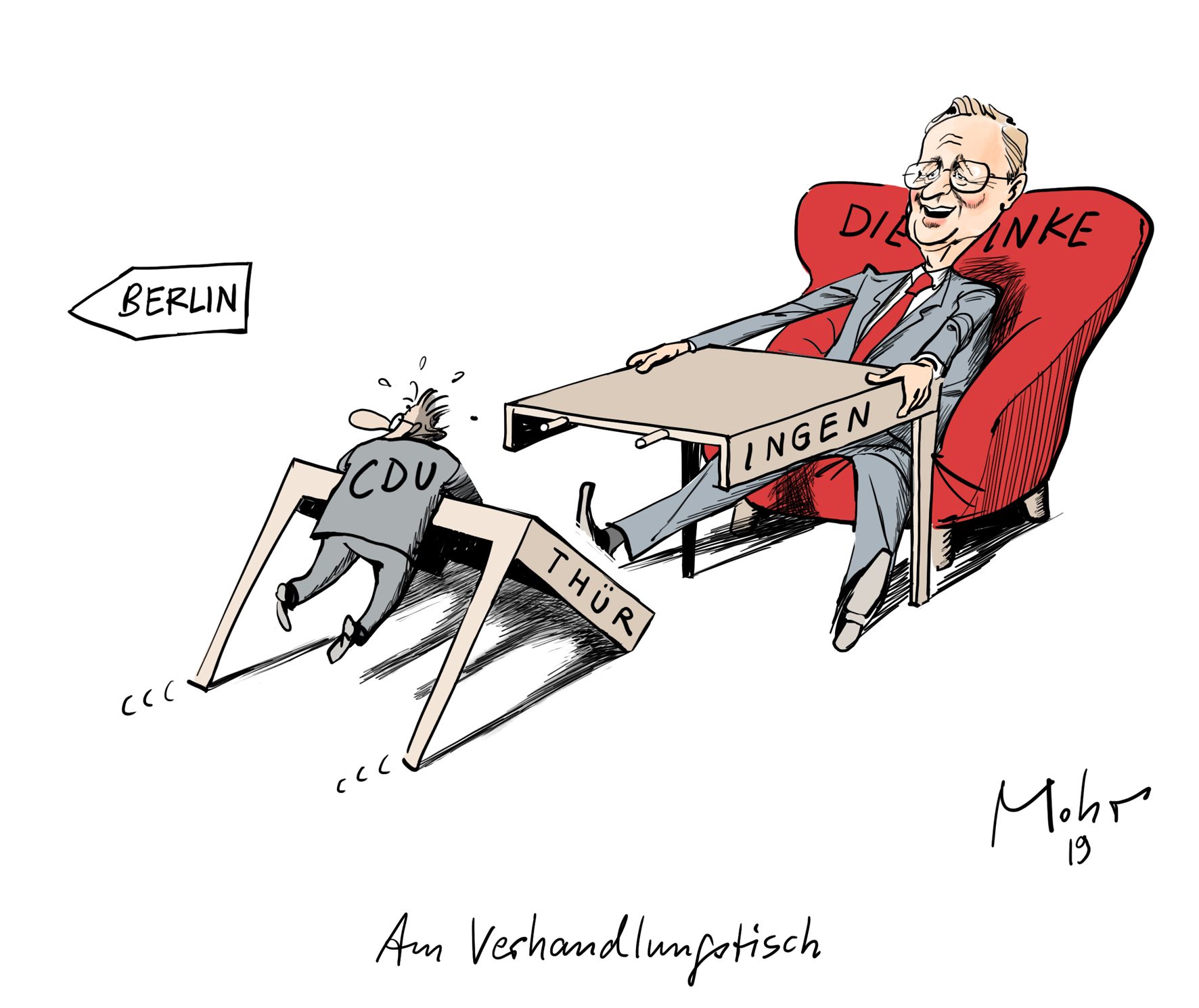 Am Verhandlungstisch