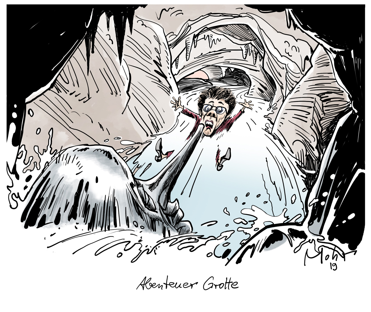 Abenteuer Grotte