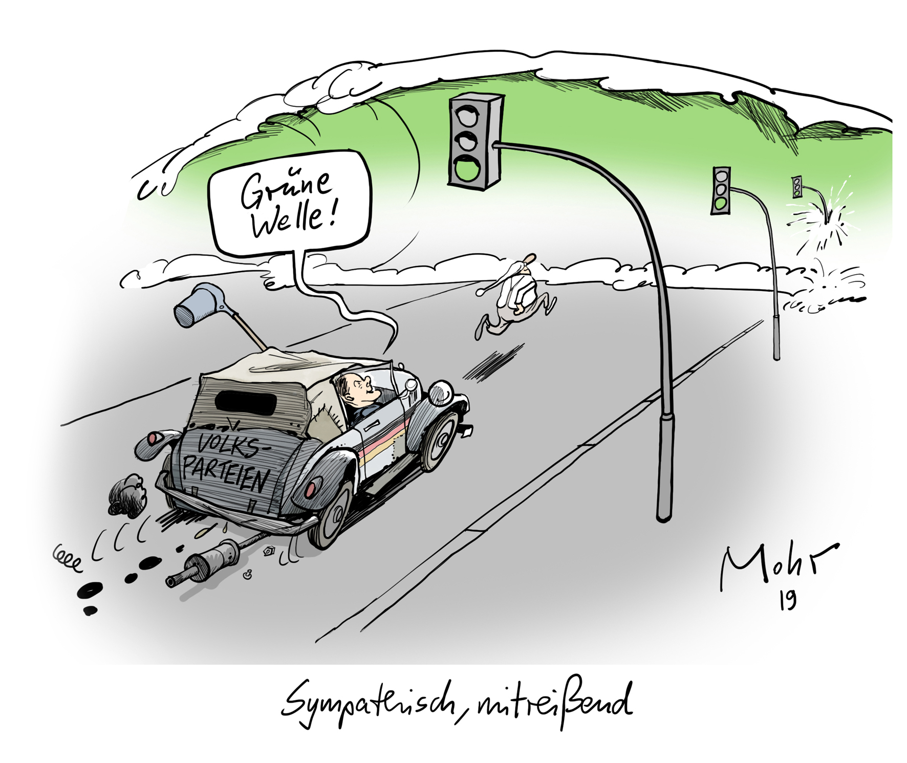 Sympathisch, mitreißend