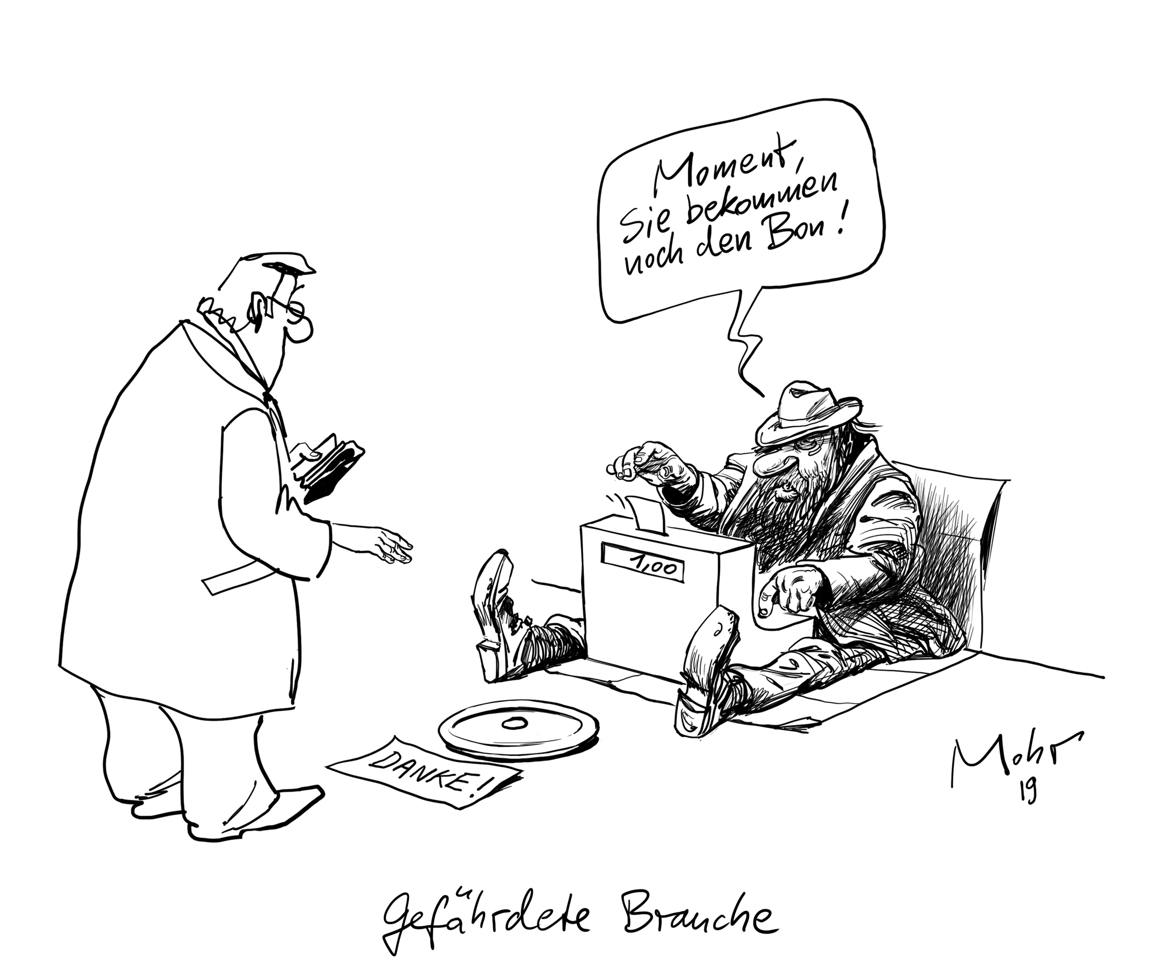 Gefährdete Branche