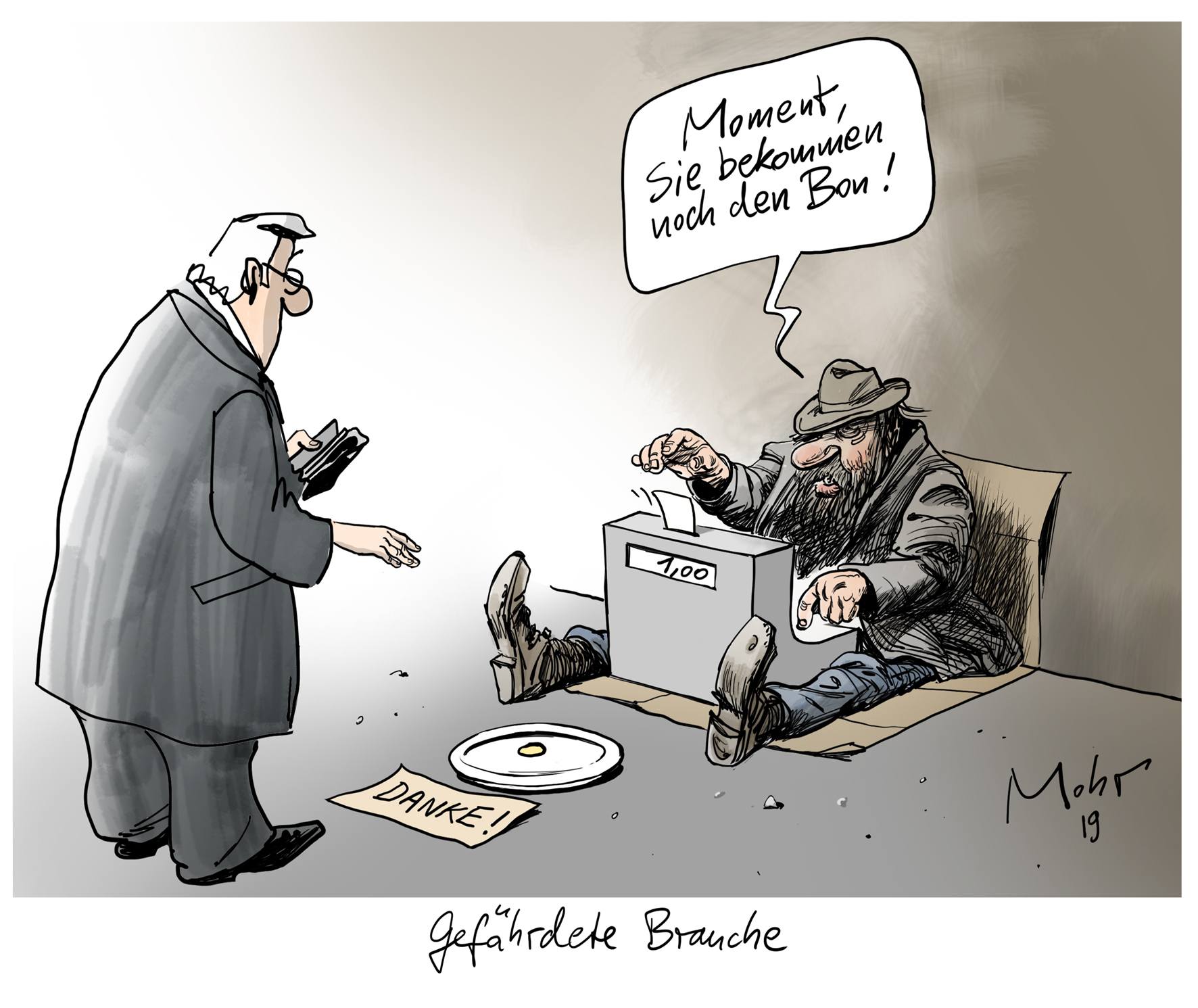 Gefährdete Branche