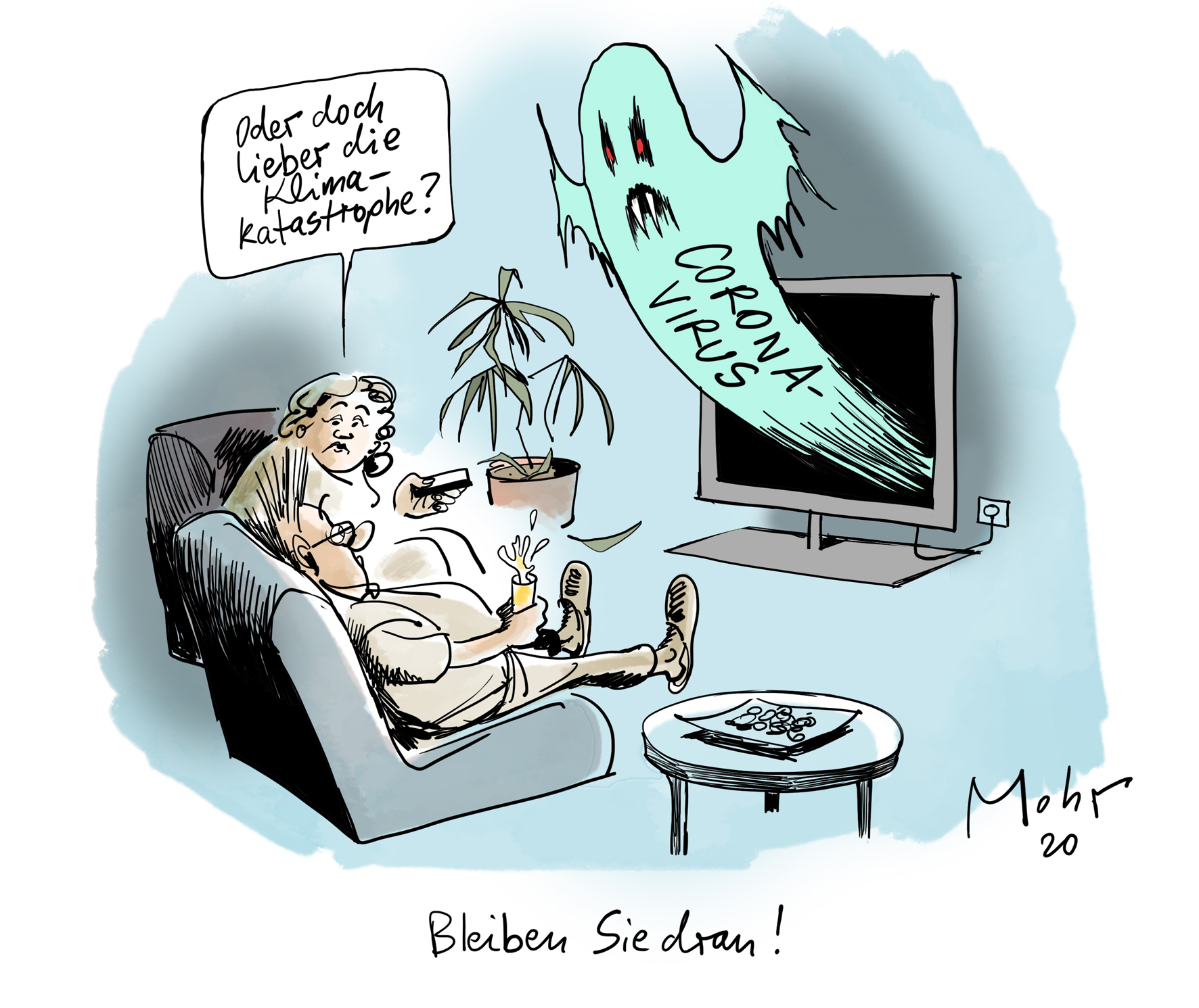 Bleiben Sie dran!