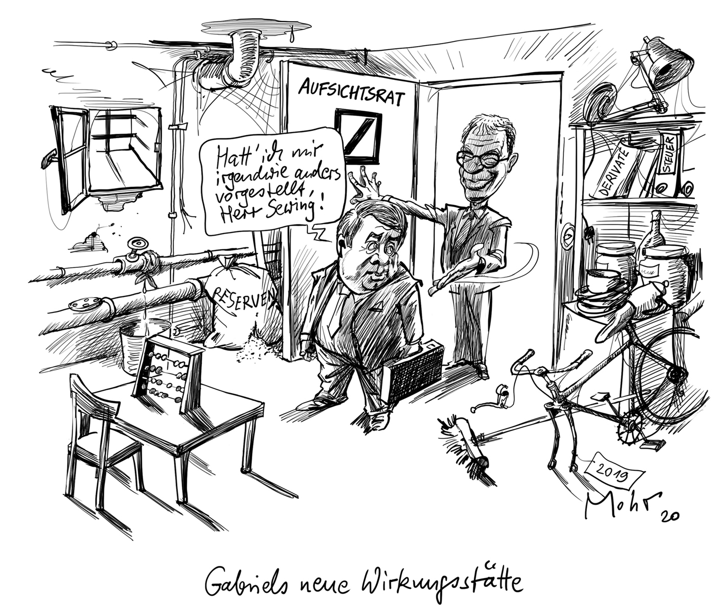 Gabriels neue Wirkungsstätte