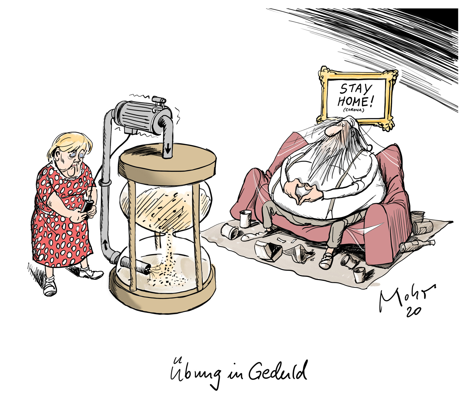 Übung in Geduld
