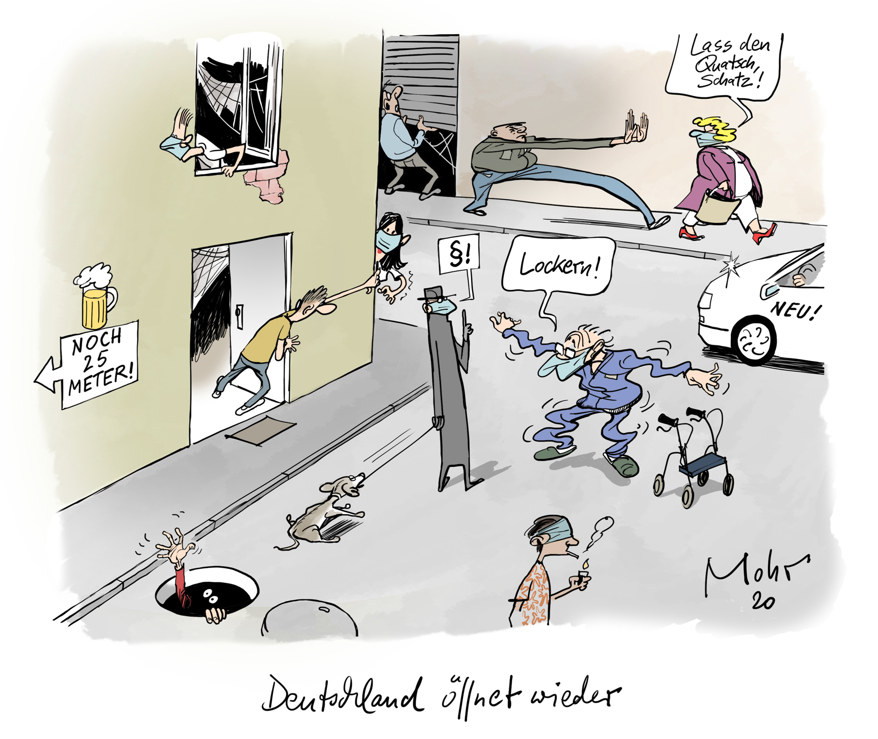 Deutschland öffnet wieder
