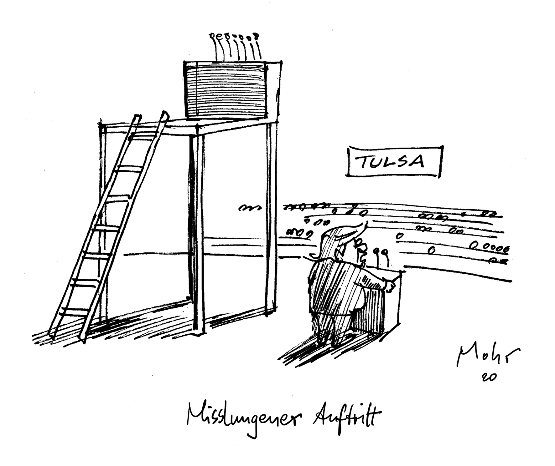 Misslungener Auftritt