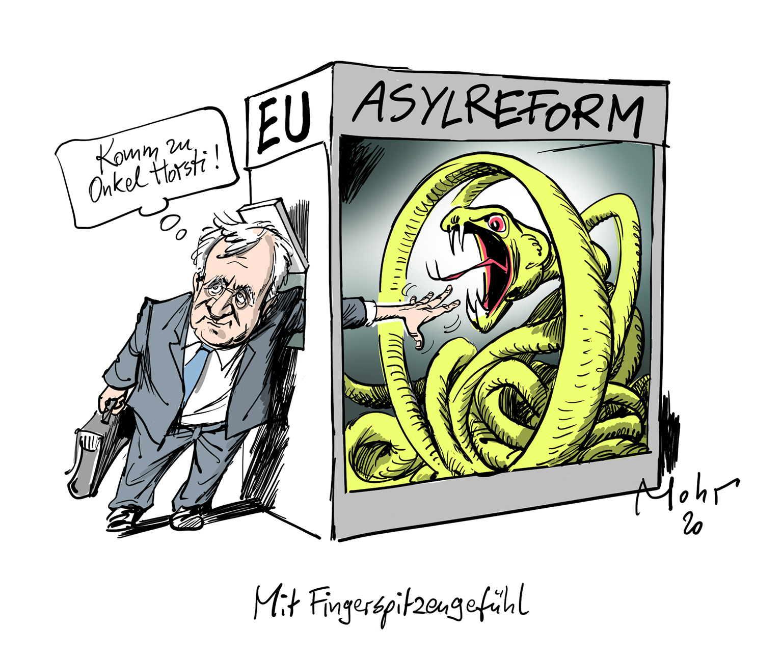 Mit Fingerspitzengefühl