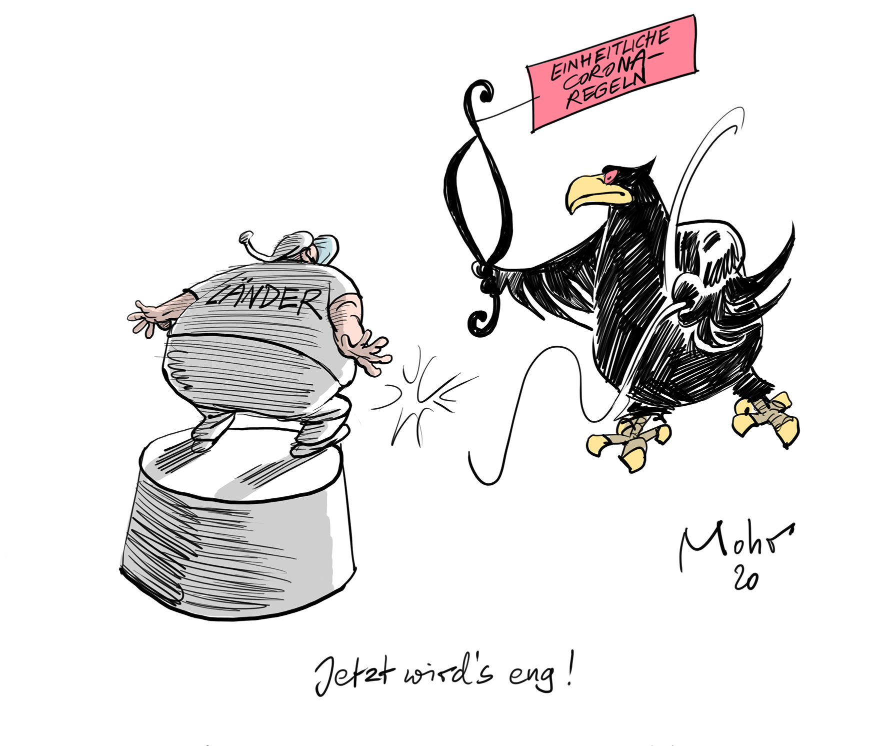 Jetzt wird\'s eng!