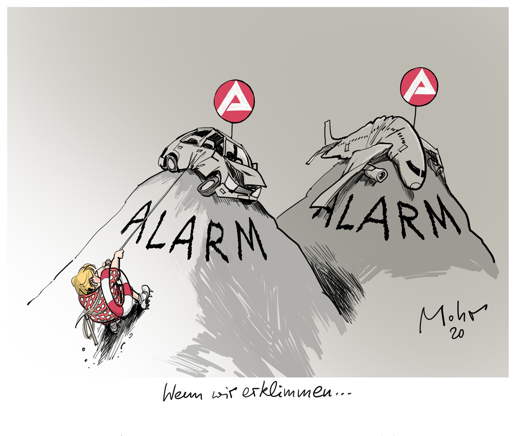 Wenn wir erklimmen...