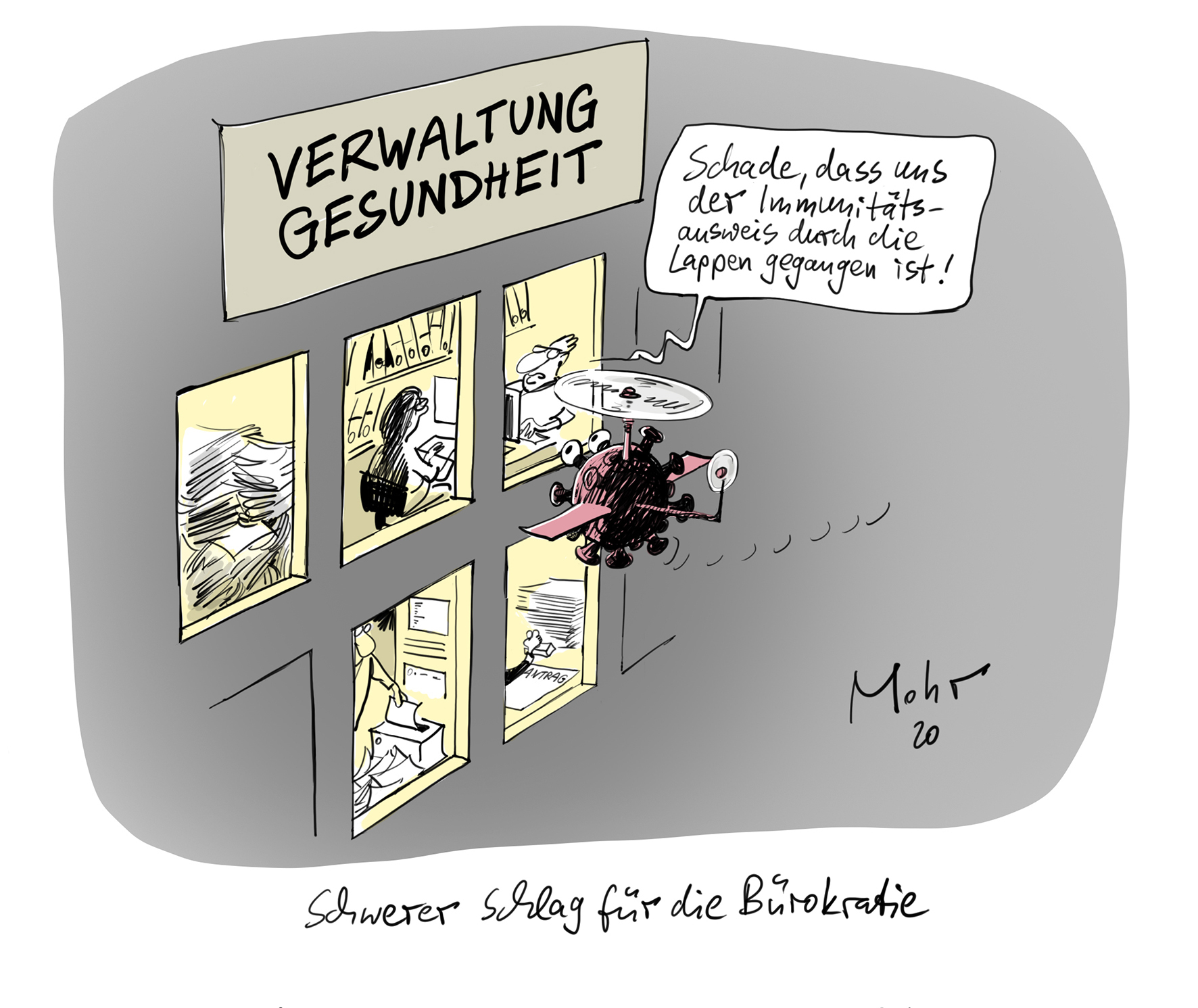 Schwerer Schlag für die Bürokratie