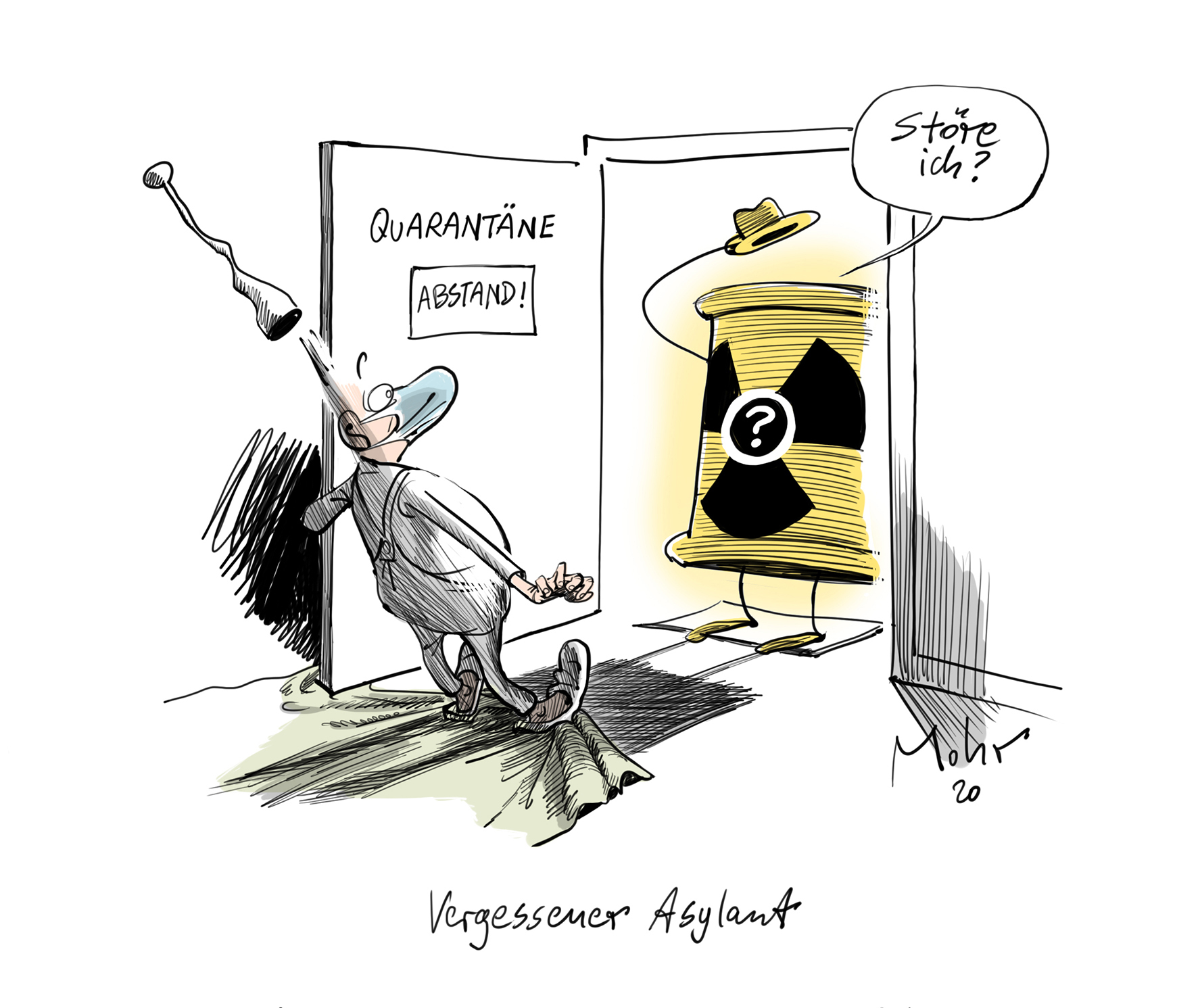 Vergessener Asylant