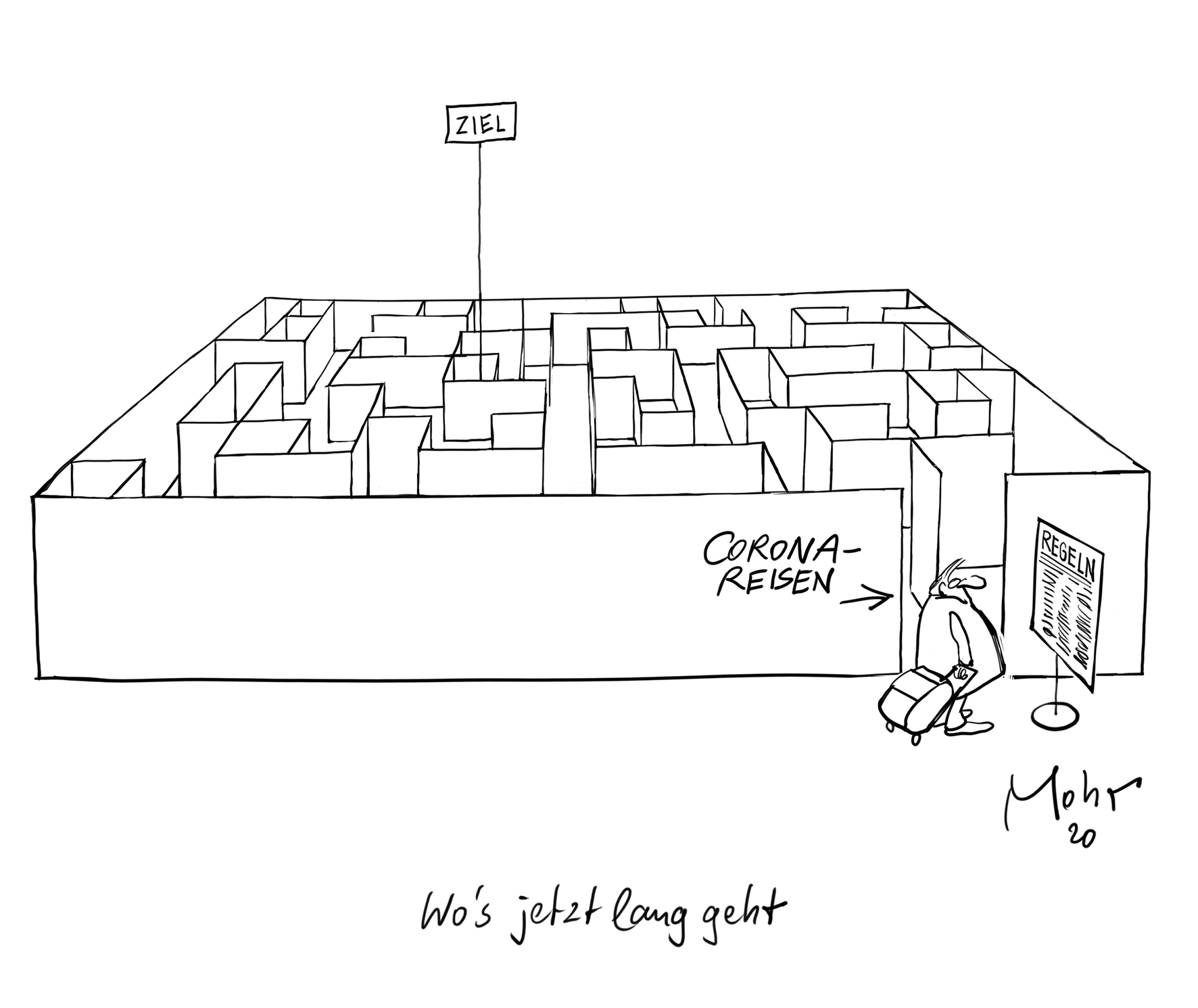Wo\'s jetzt lang geht