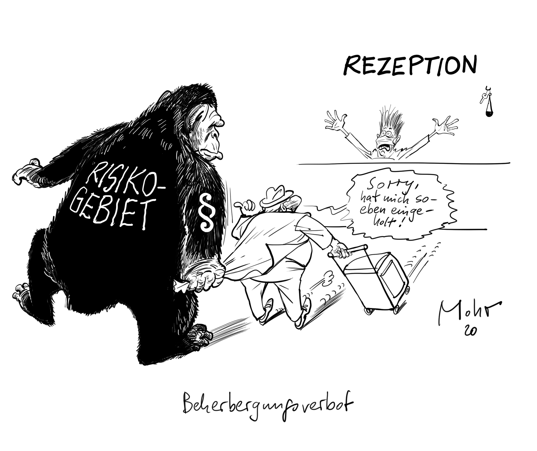 Beherbergungsverbot
