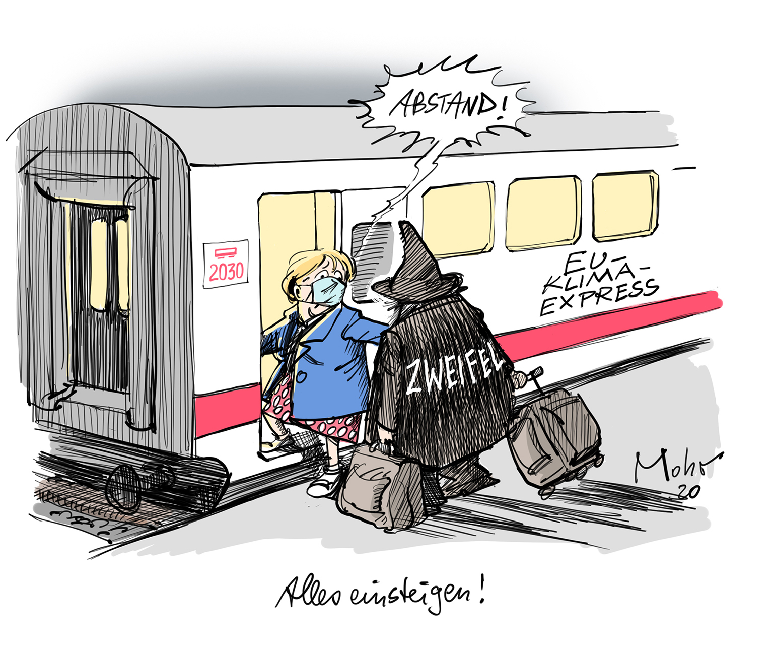 Alles einsteigen!
