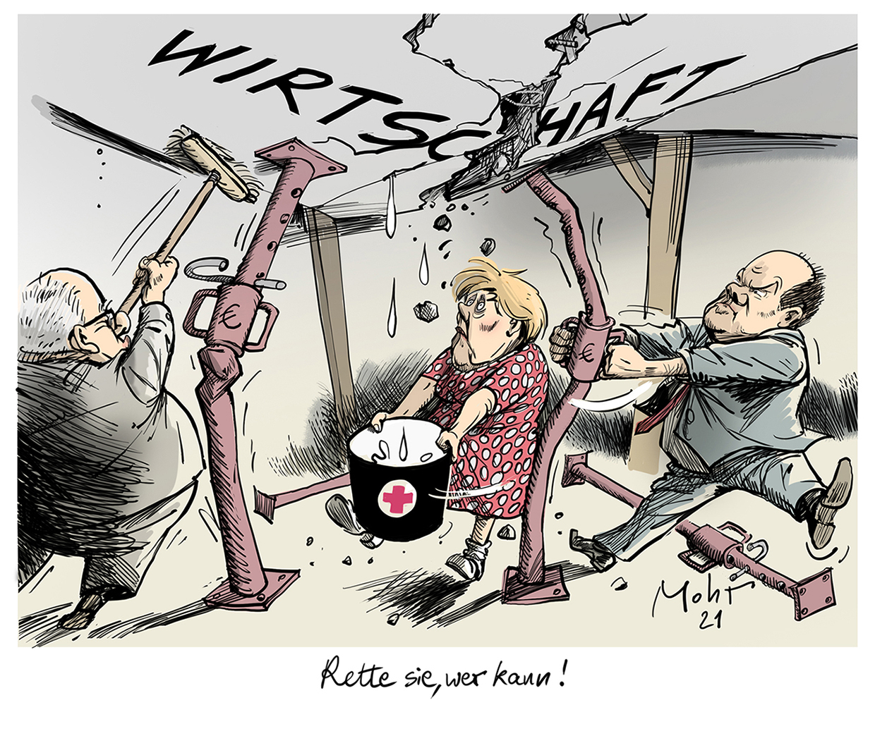 Rette sie, wer kann!