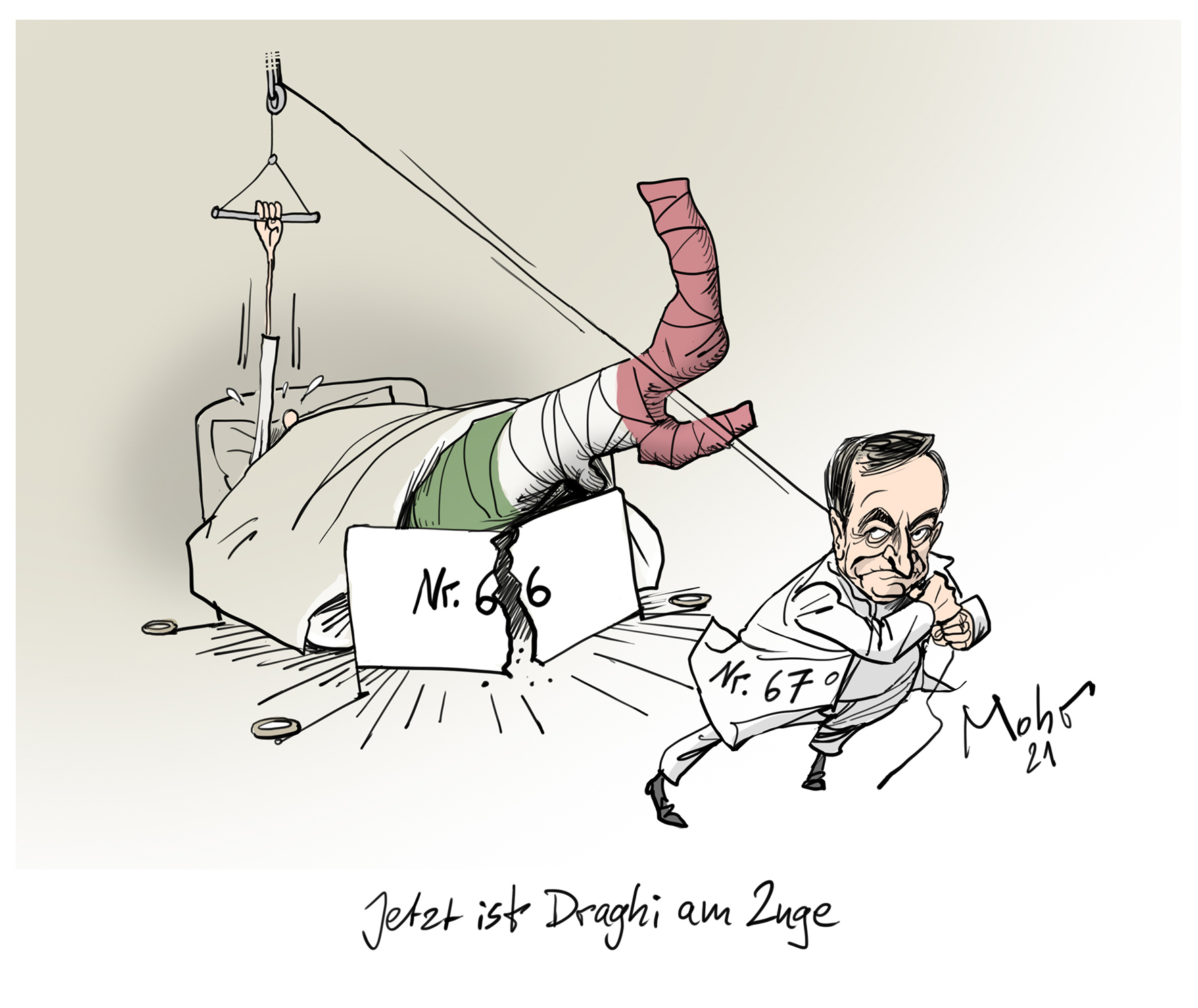 Jetzt ist Draghi am Zuge