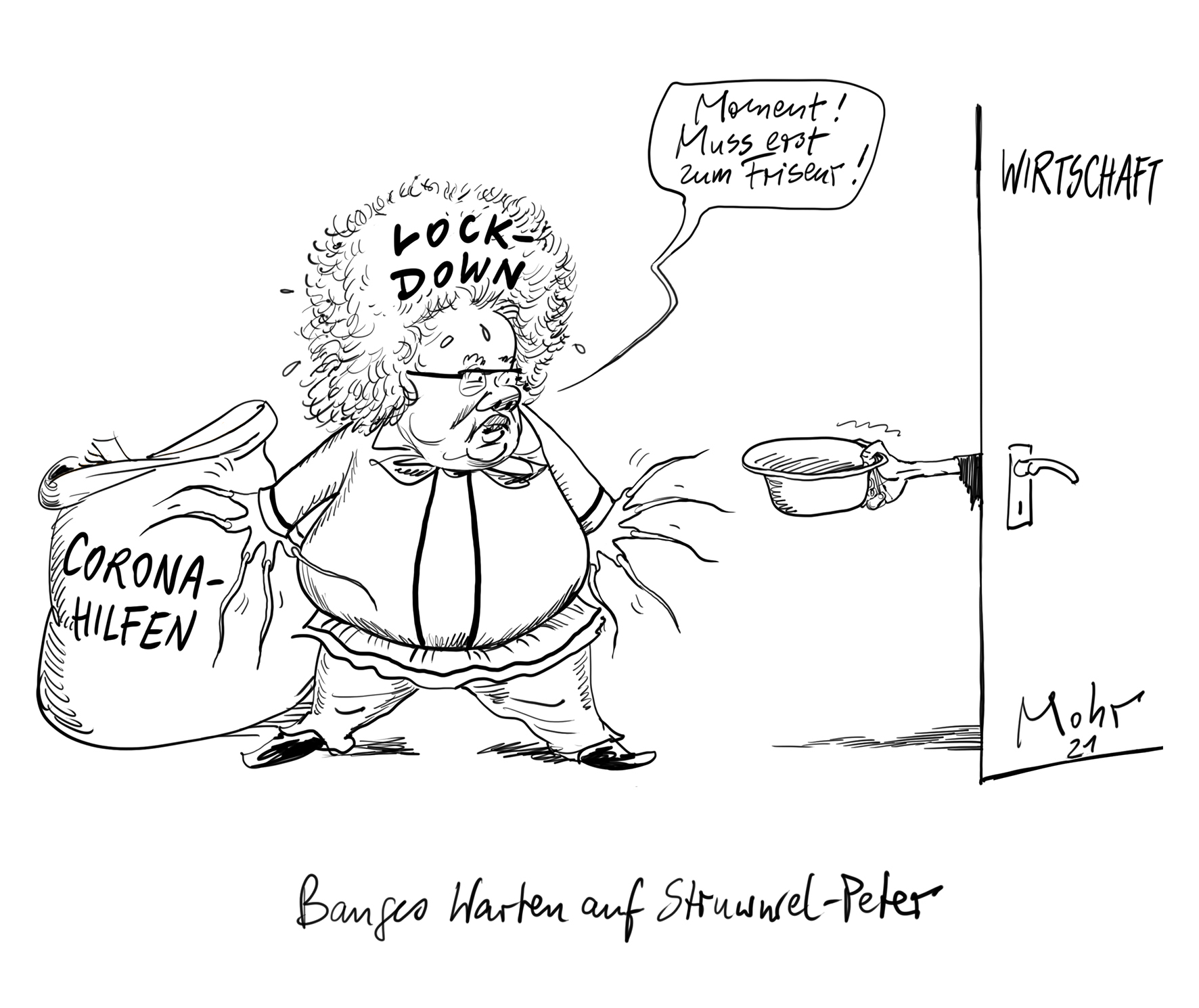 Banges Warten auf Struwwel-Peter