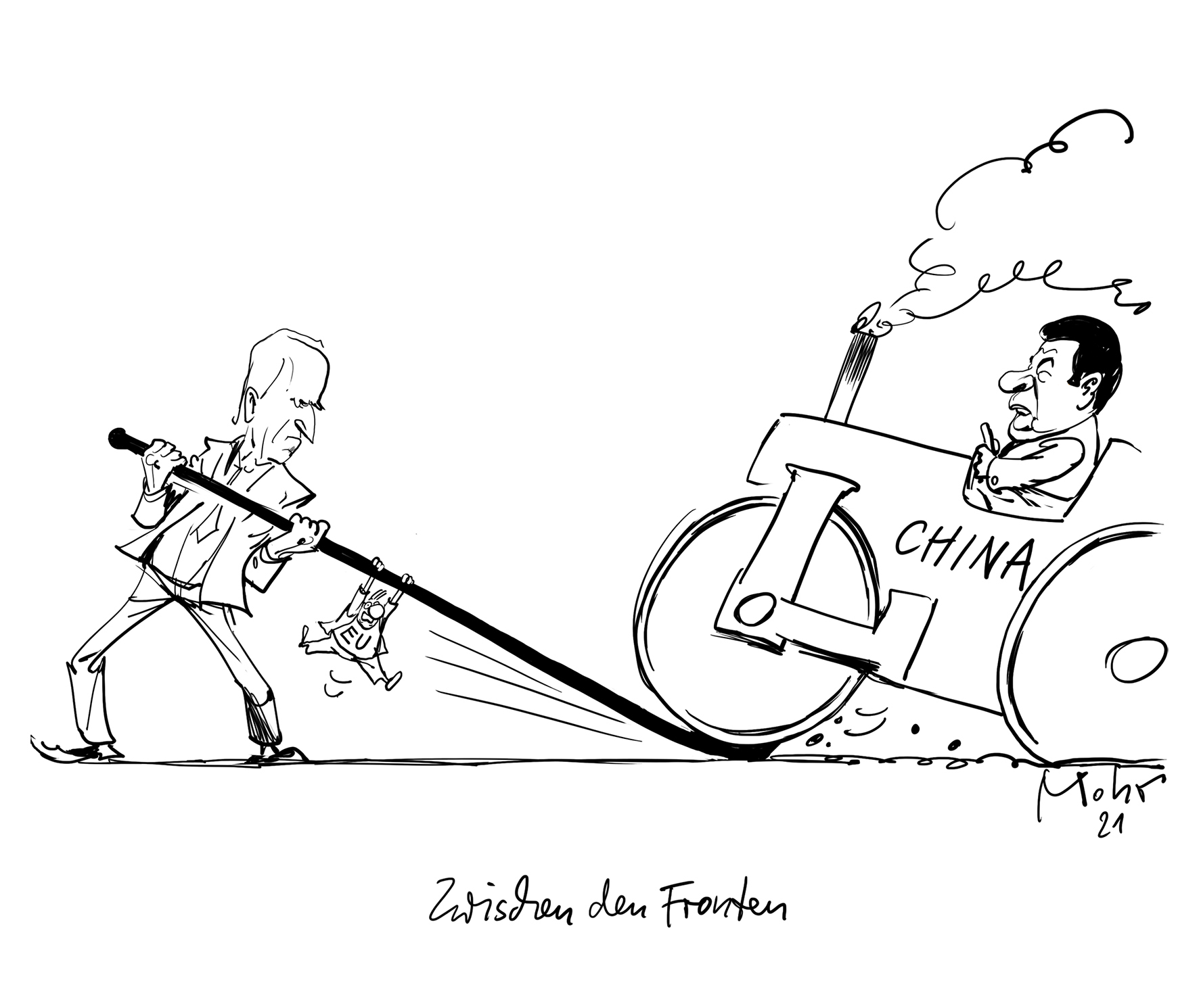 Zwischen den Fronten