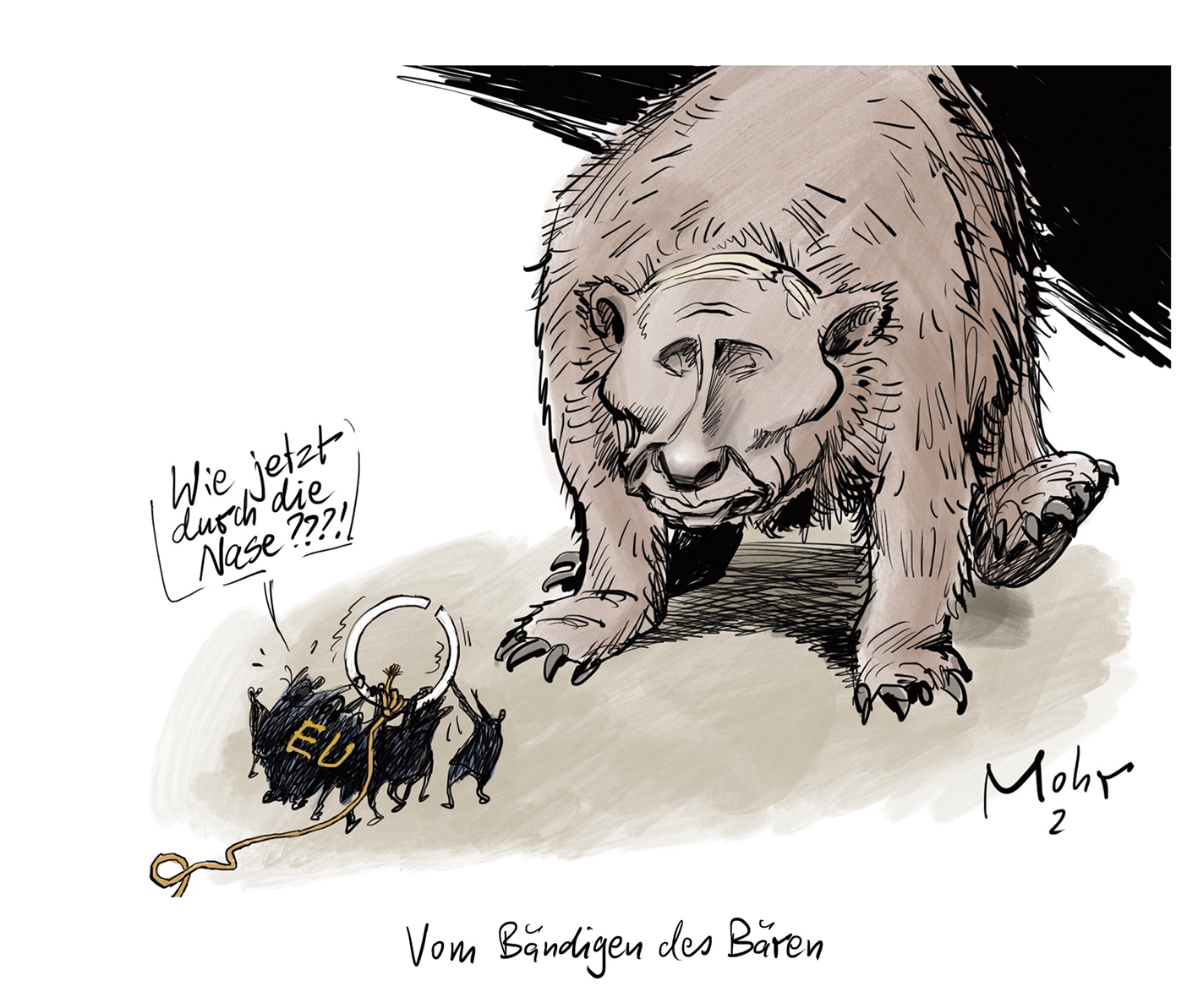 Vom Bändigen des Bären