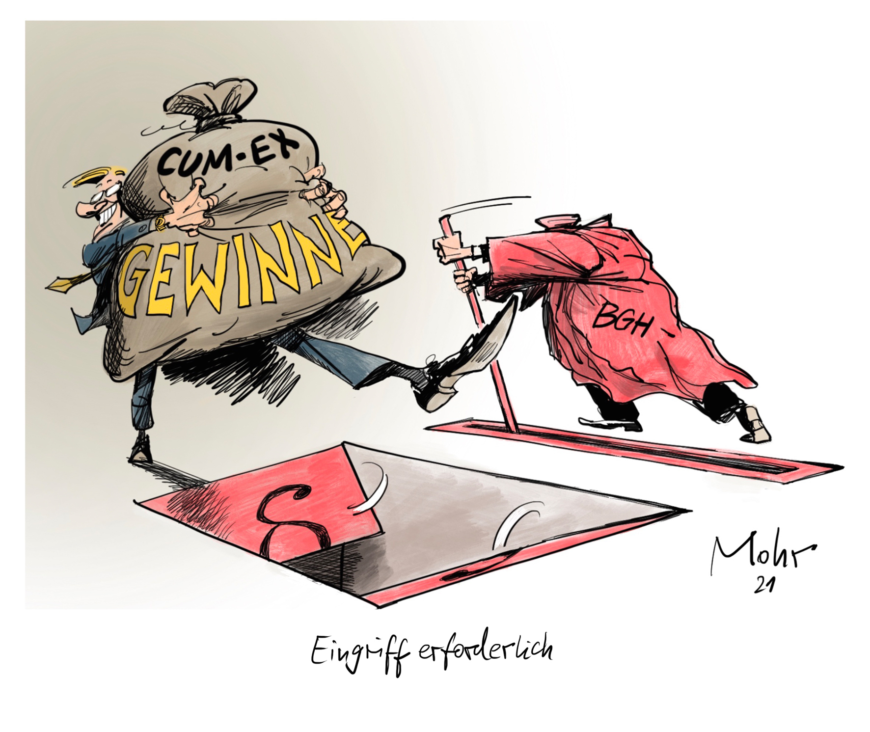 Eingriff erforderlich