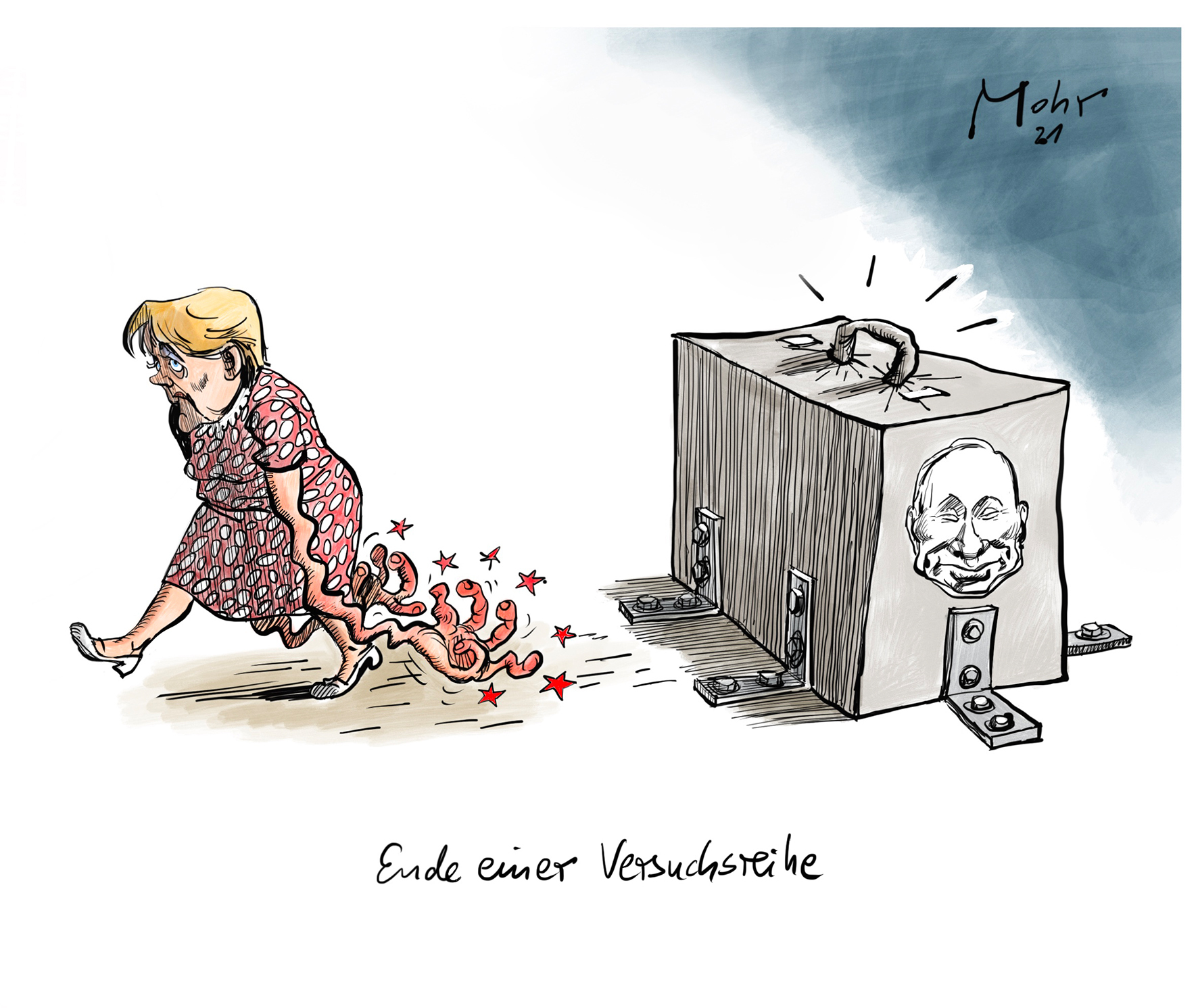 Ende einer Versuchsreihe