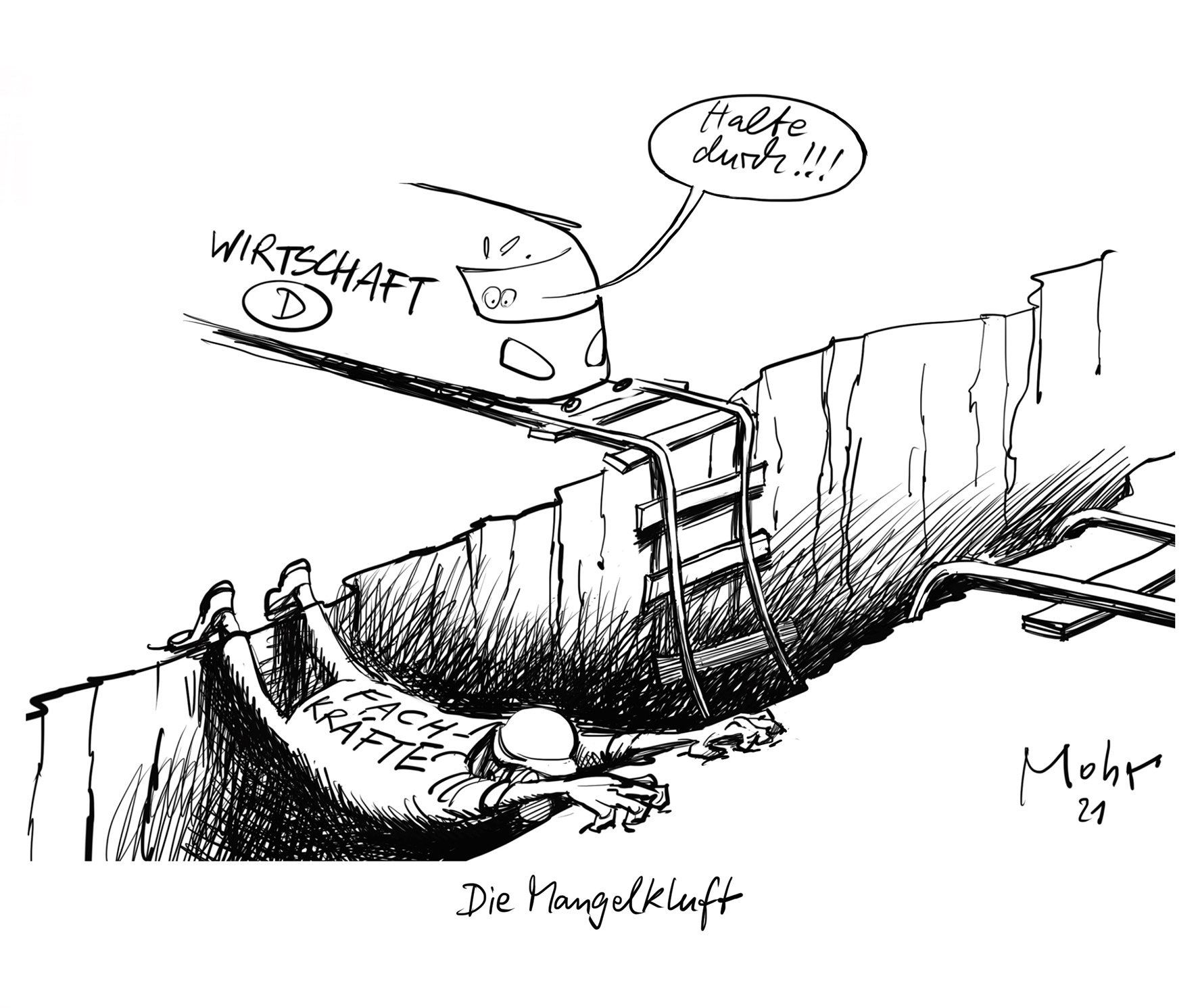 Die Mangelkluft