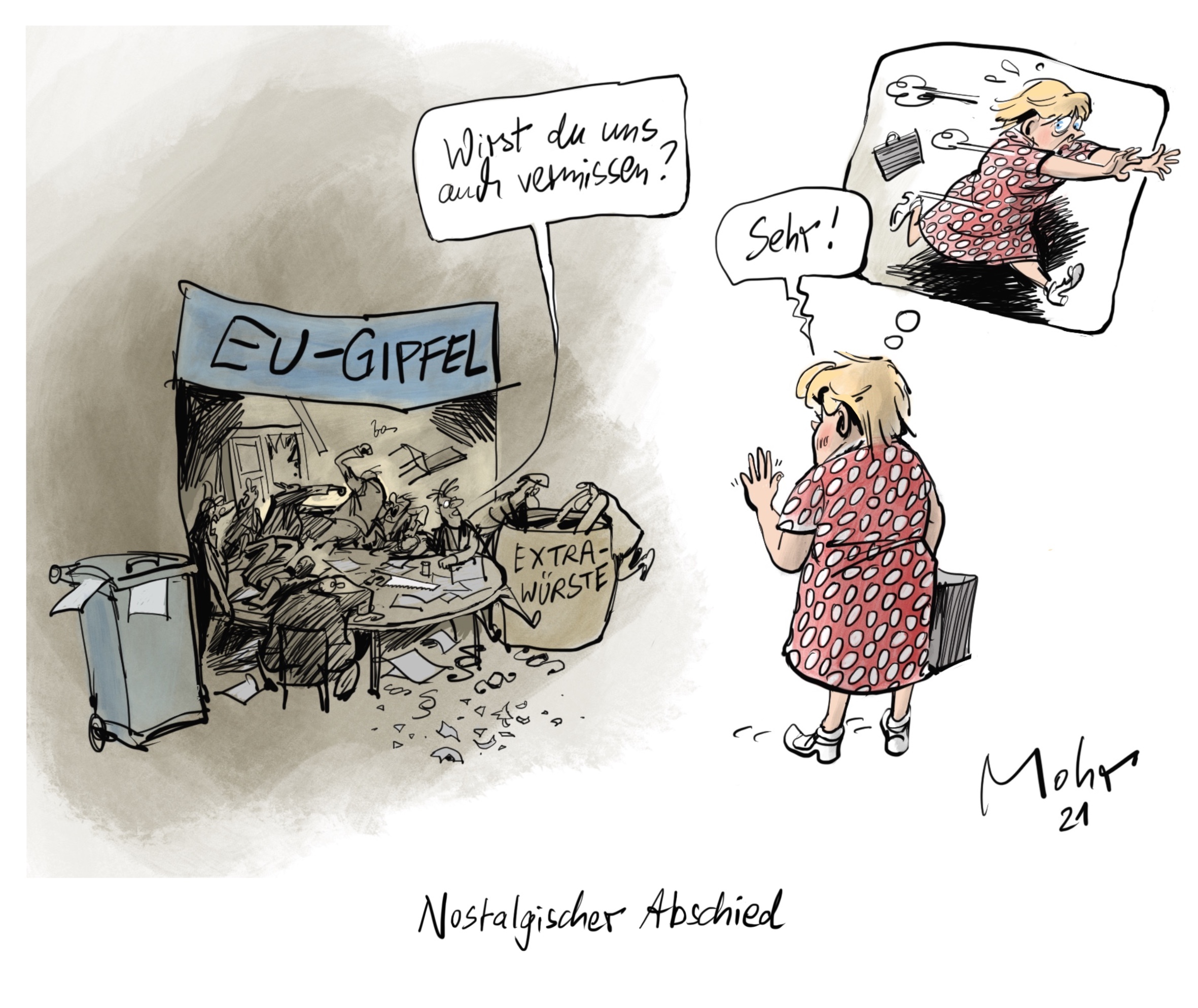 nostalgischer Abschied