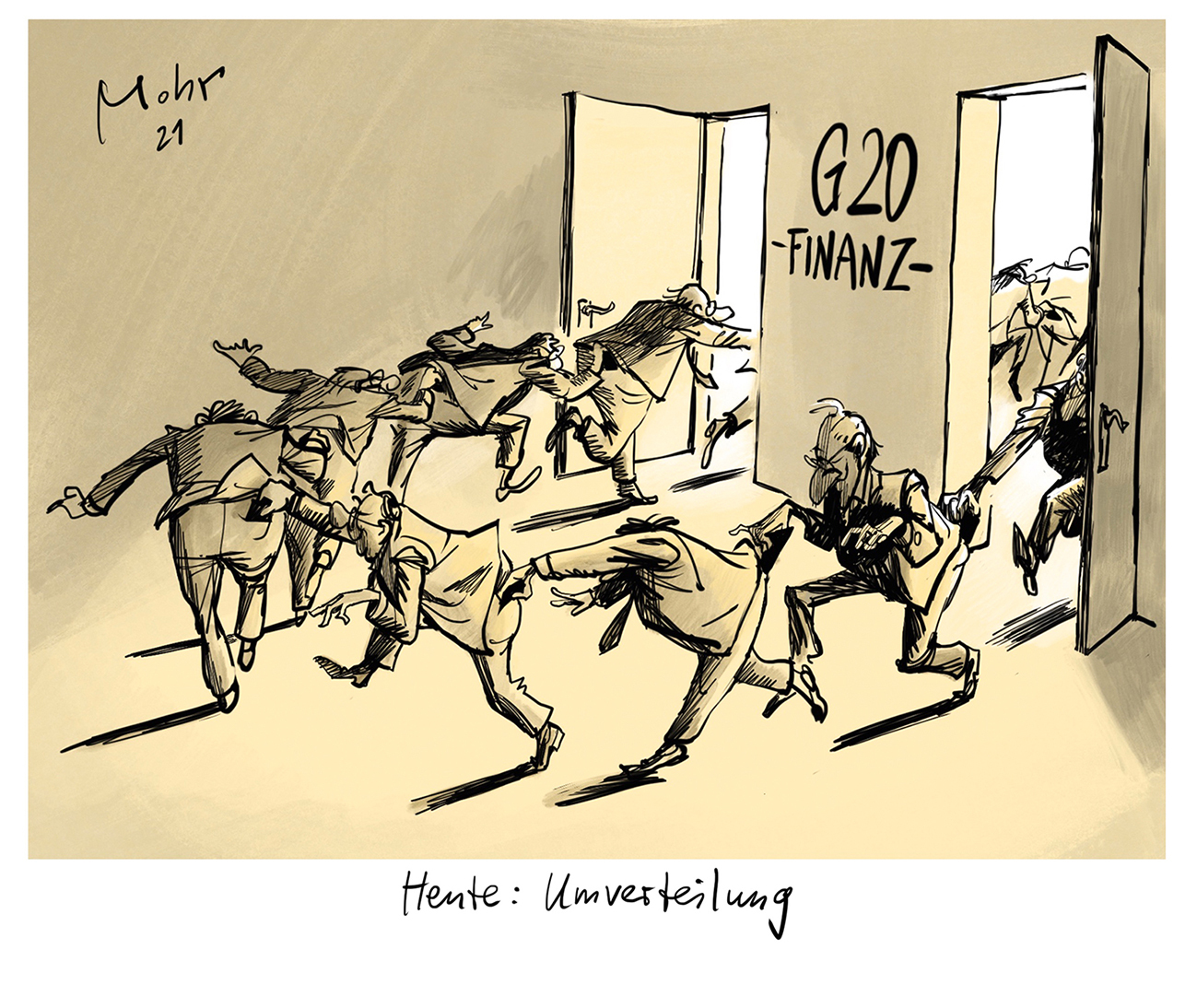 Heute: Umverteilung