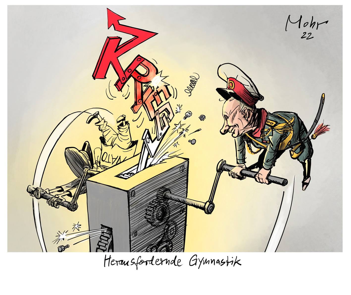 Herausfordernde Gymnastik